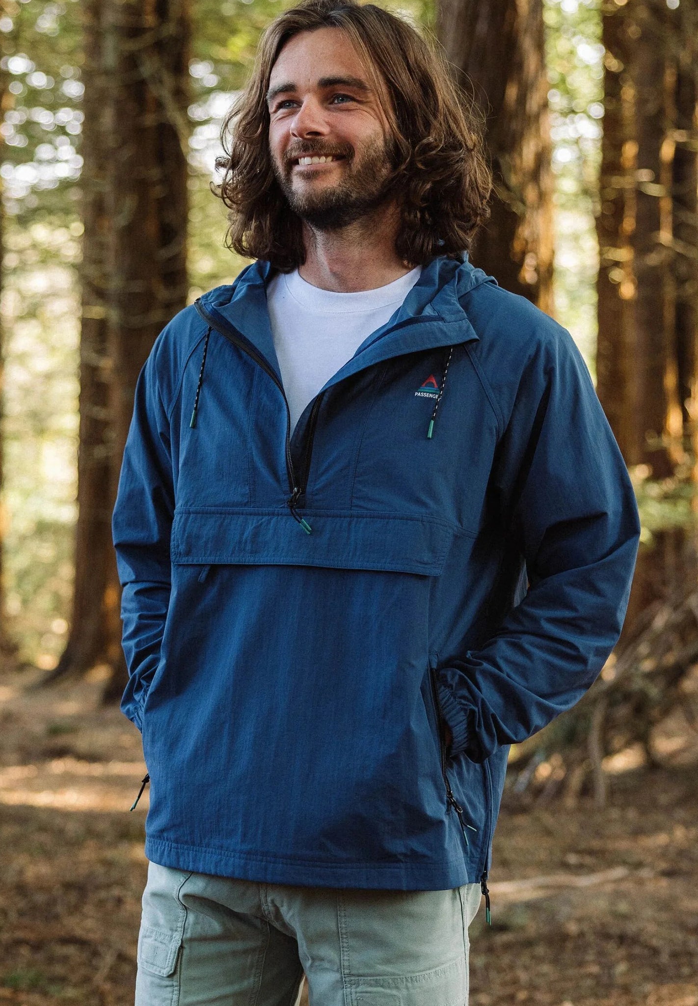 PASSENGER - Seek Out Water Resistant Jacket - Dark Denim - BACKYARD