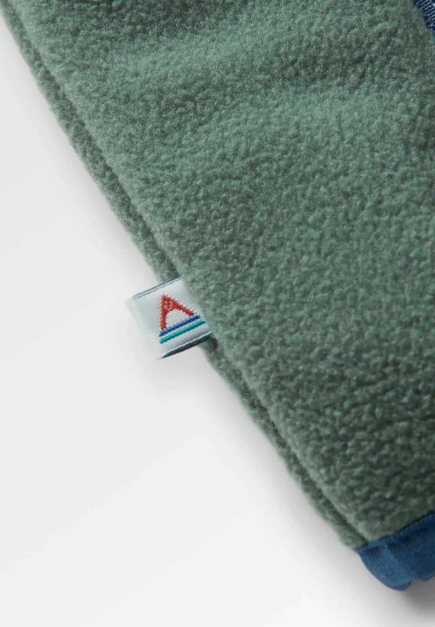 PASSENGER - Set Off Recycled Polar 1/4 Zip Fleece - Oatmeal Dark Forest - BACKYARD