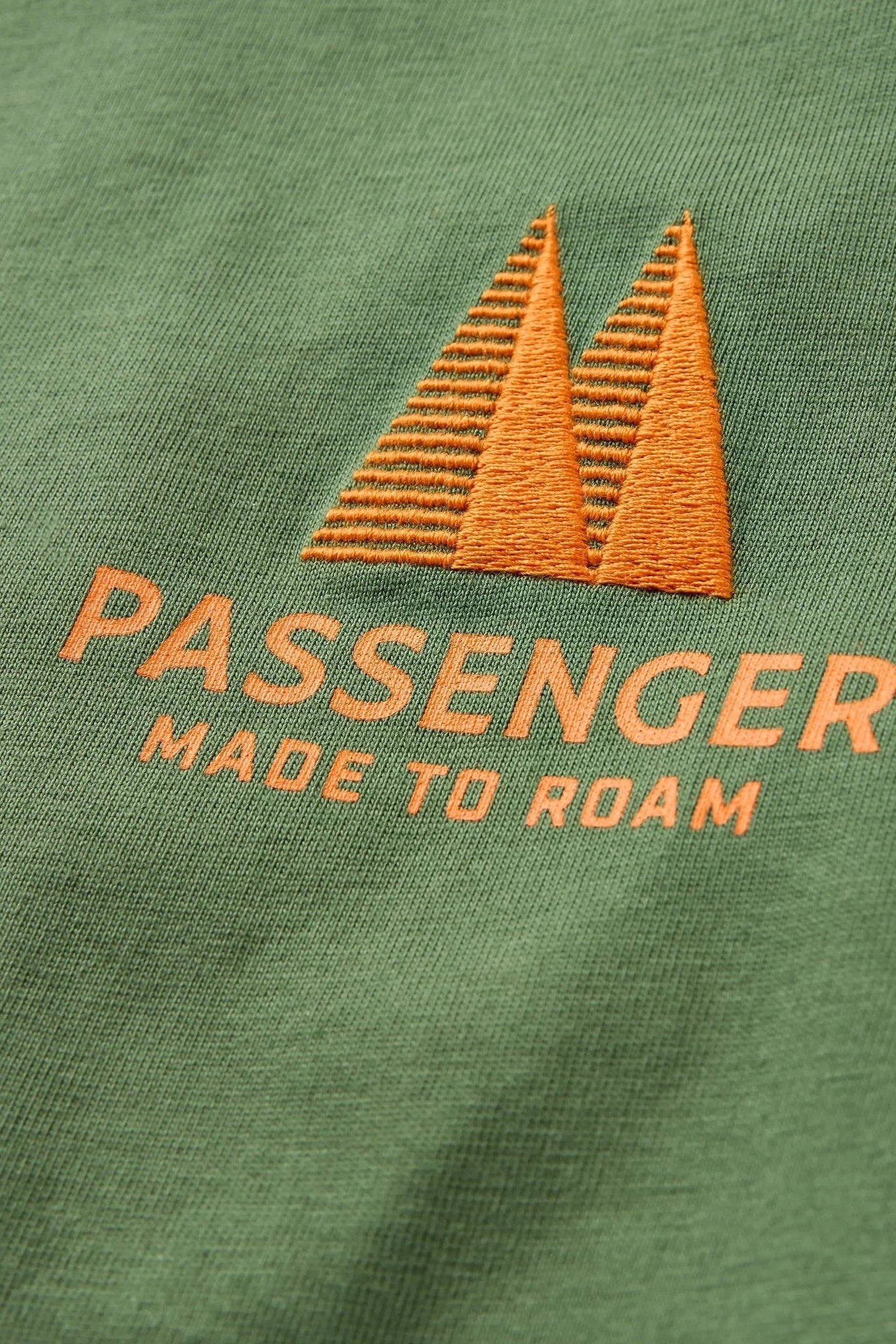 PASSENGER - Trees Organic Cotton T-Shirt - Wild Green - BACKYARD