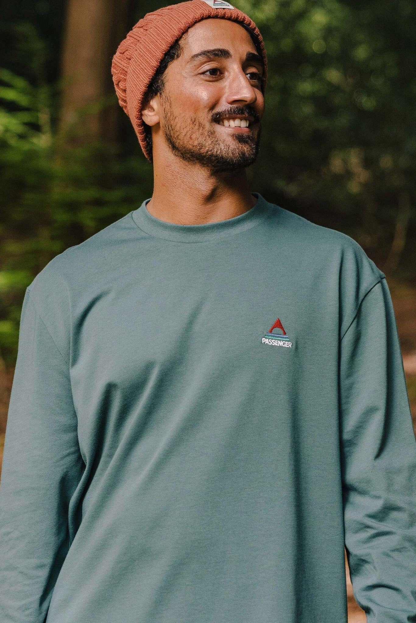 PASSENGER - Vita Organic Relaxed Fit LS T-Shirt - Deep Ocean - BACKYARD