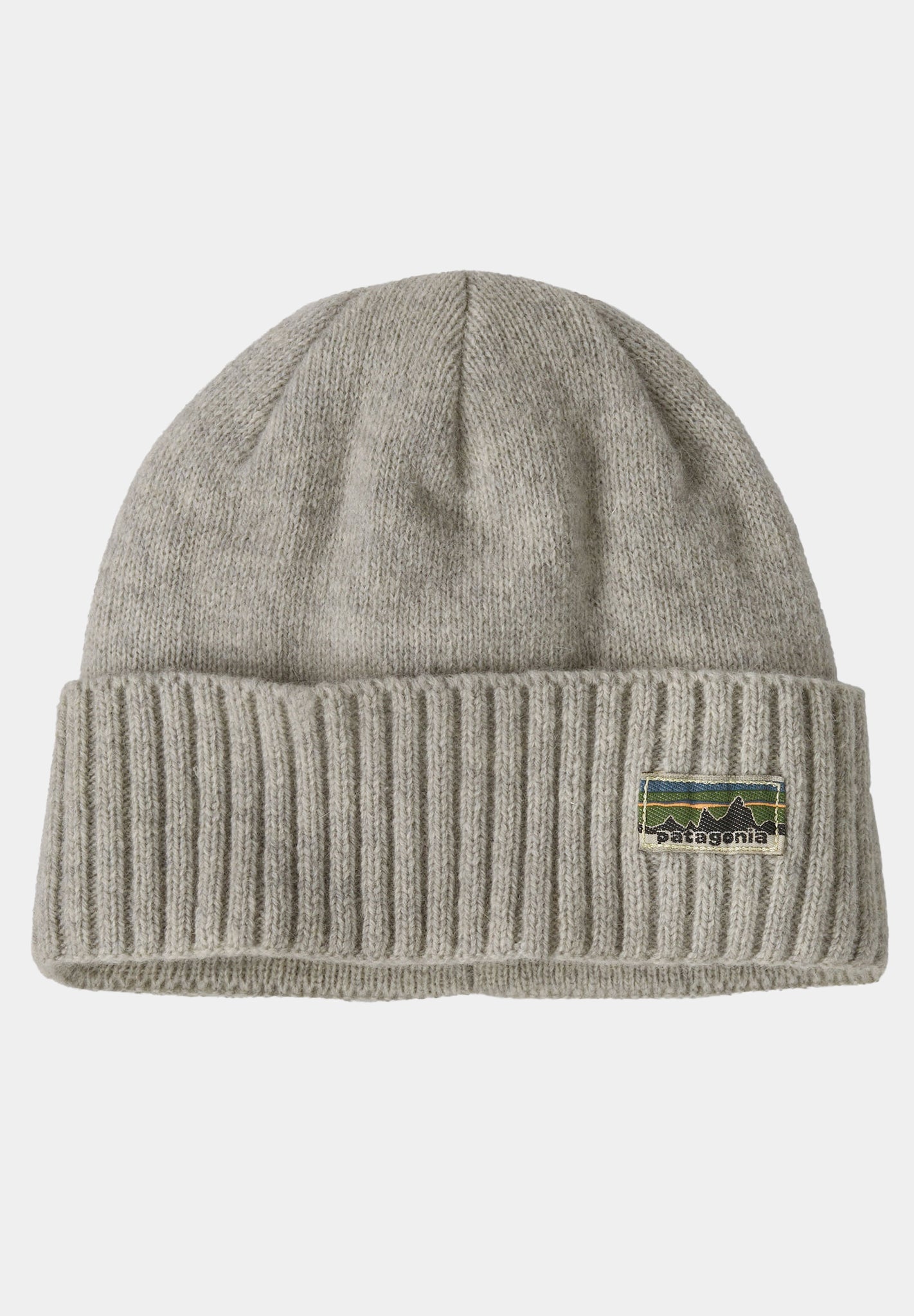 PATAGONIA - Brodeo Beanie - OG Legacy Label: Crisp Grey - BACKYARD