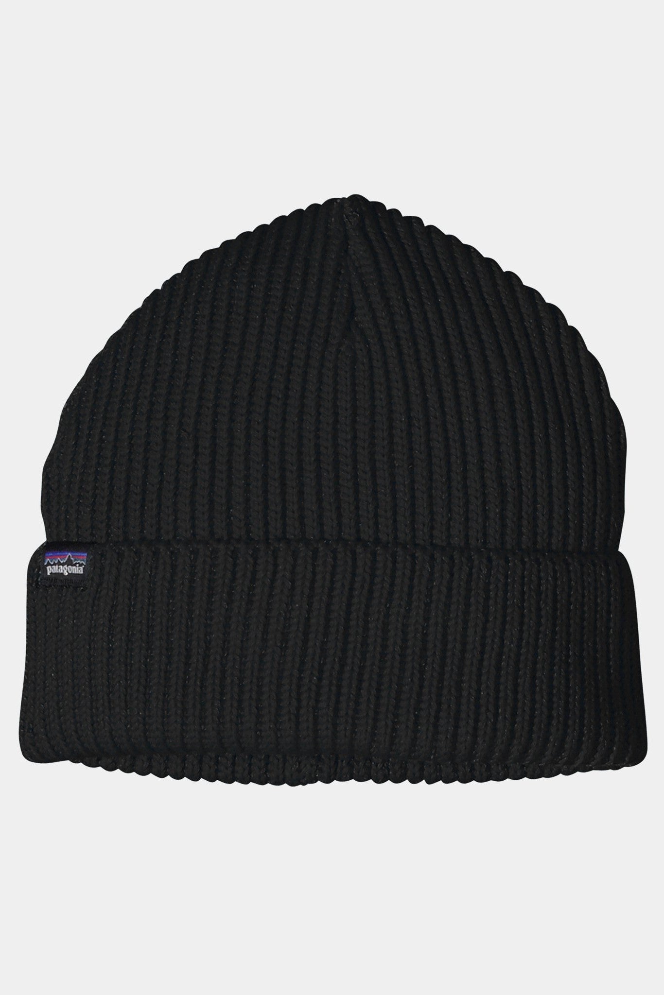 PATAGONIA - Fishermans Rolled Beanie - Black - BACKYARD