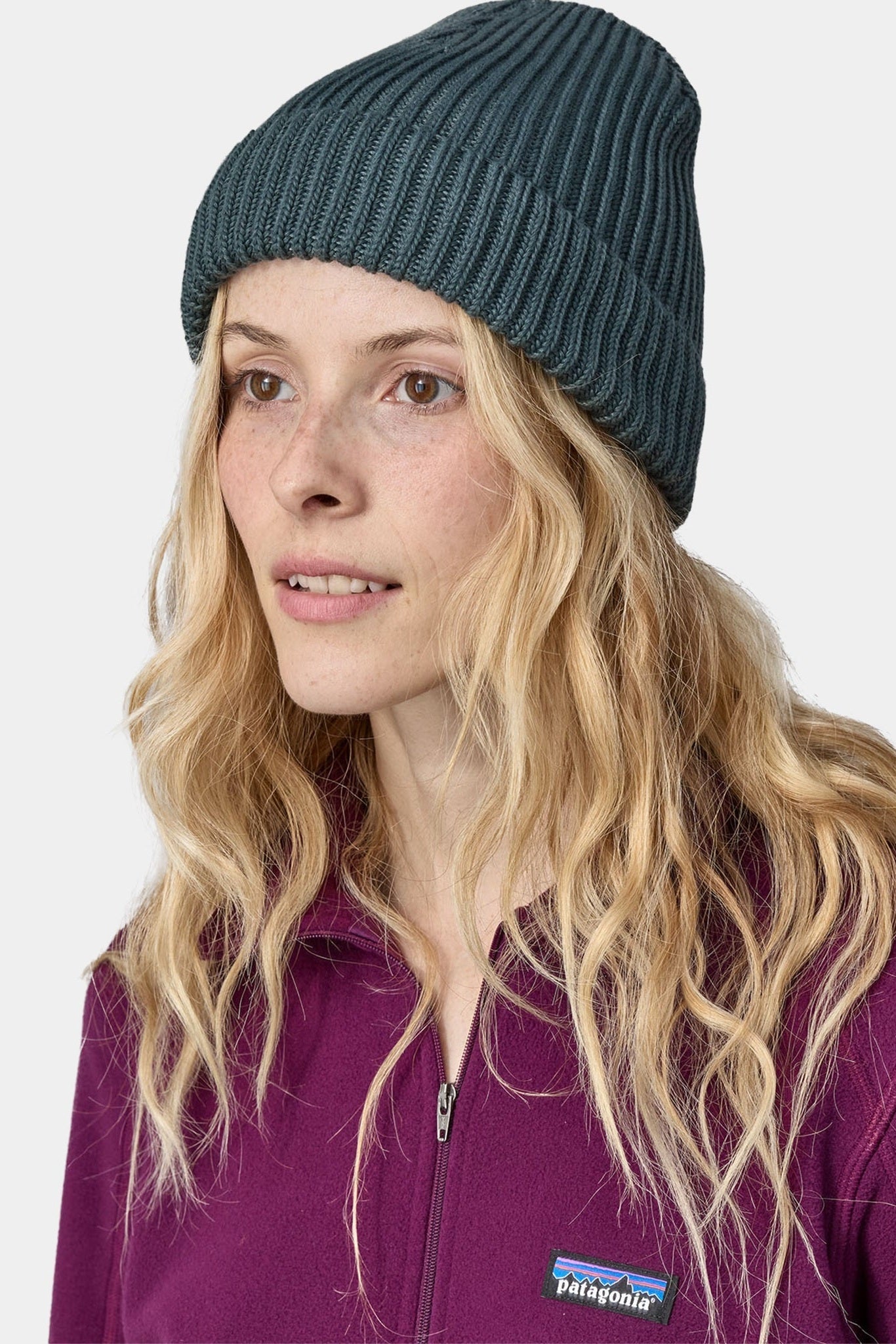 PATAGONIA - Fishermans Rolled Beanie - Nouveau Green - BACKYARD
