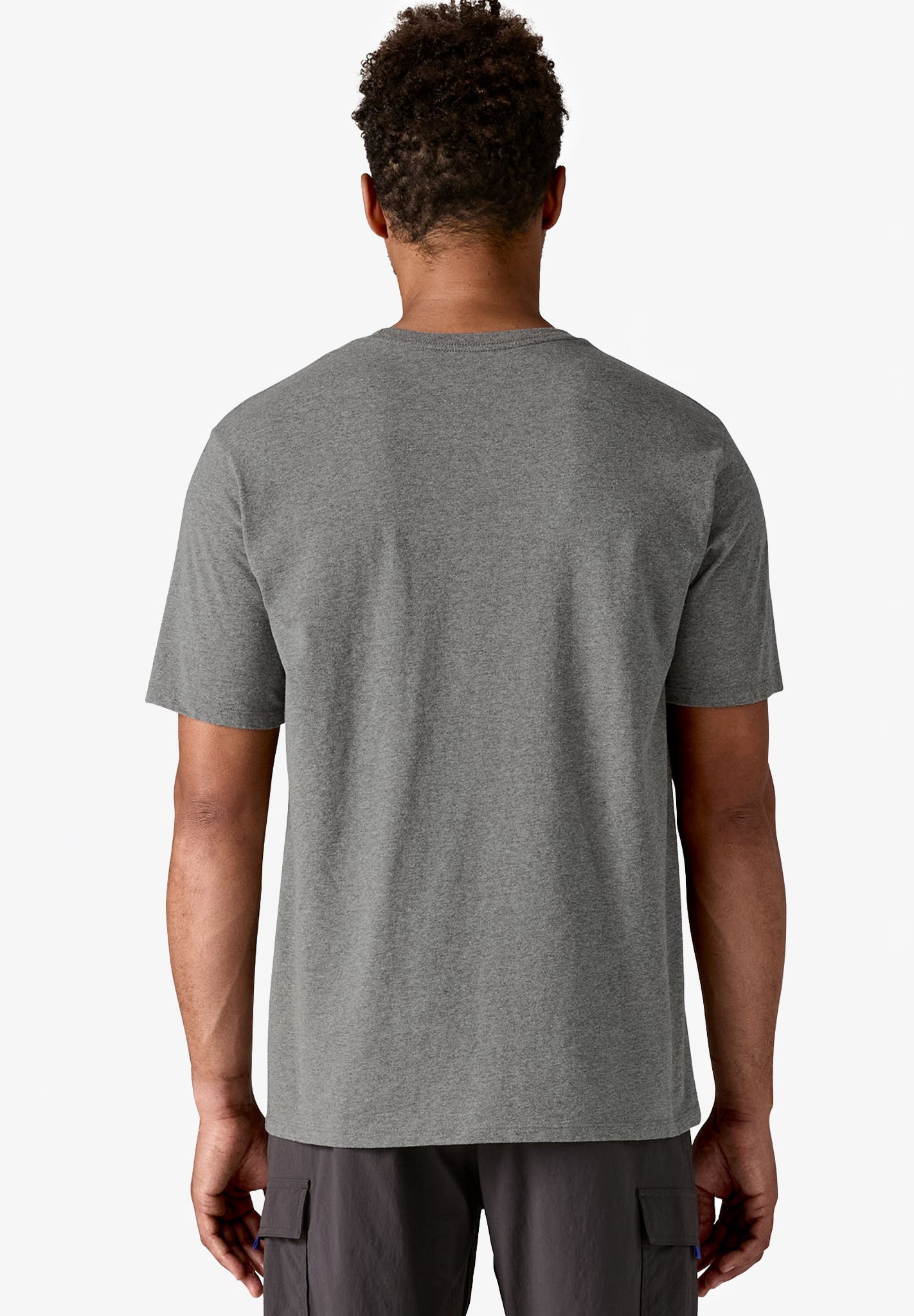 PATAGONIA - Fitz Roy Icon Responsibili - Tee - Gravel Heather - BACKYARD