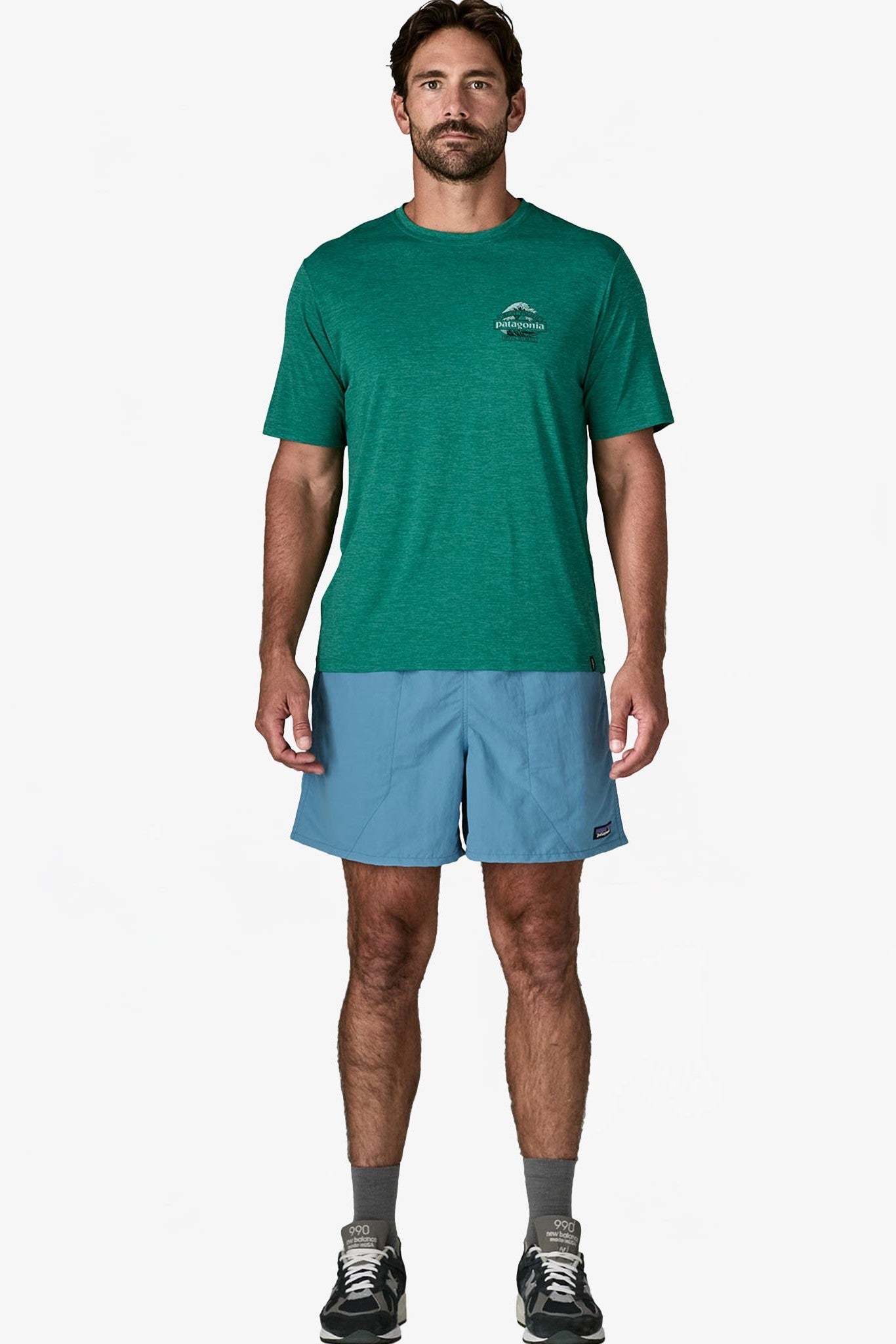 PATAGONIA - Men's Baggies Shorts - Shore Blue - BACKYARD