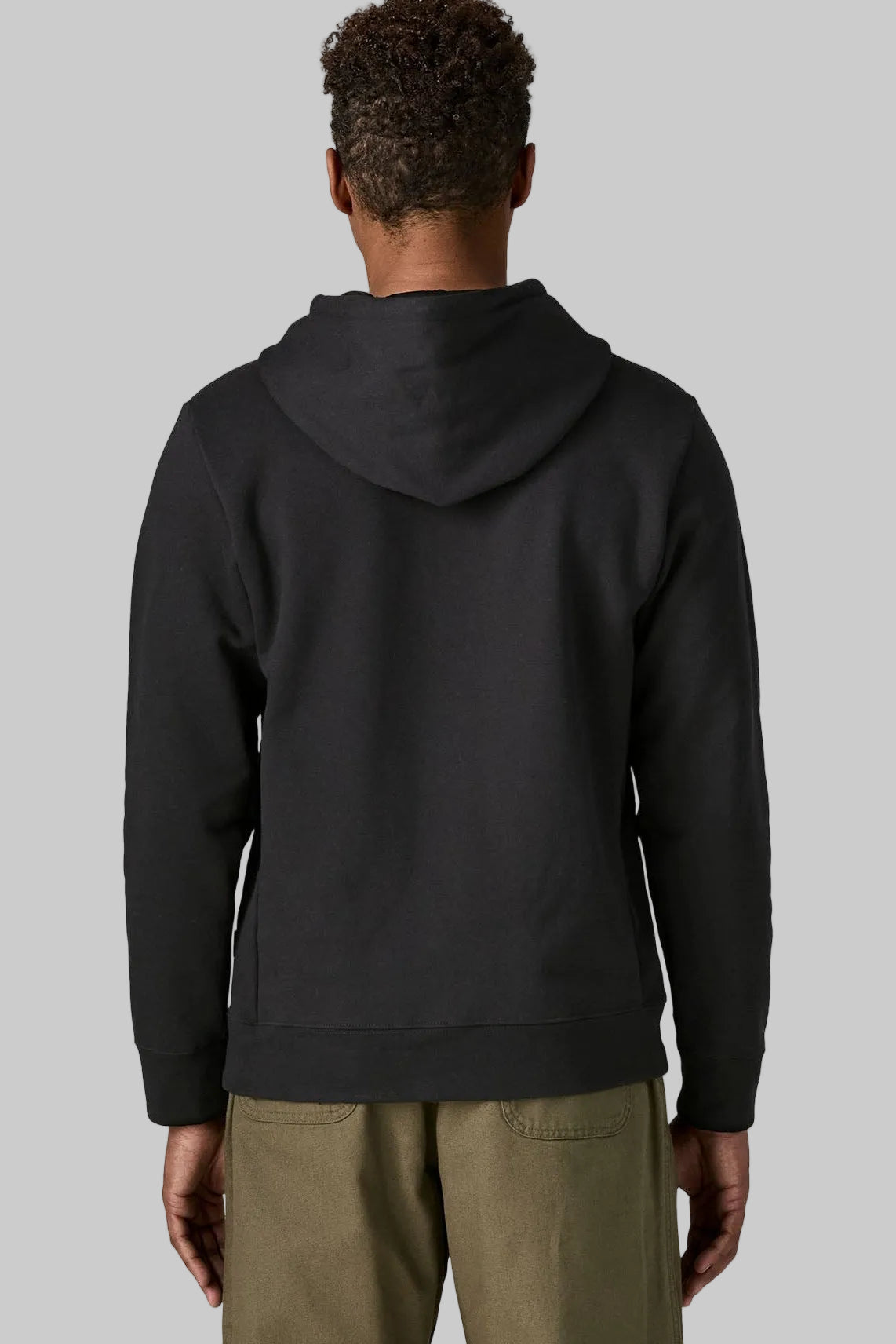 PATAGONIA - Men's P - 6 Label Uprisal Hoody - Black - BACKYARD