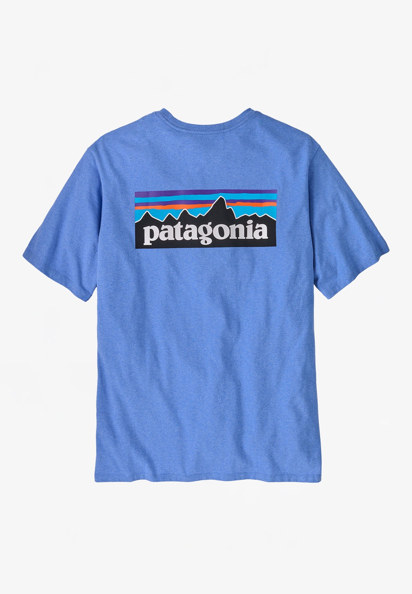PATAGONIA - Men's P - 6 Logo Responsibili - Tee - Abundant Blue - BACKYARD