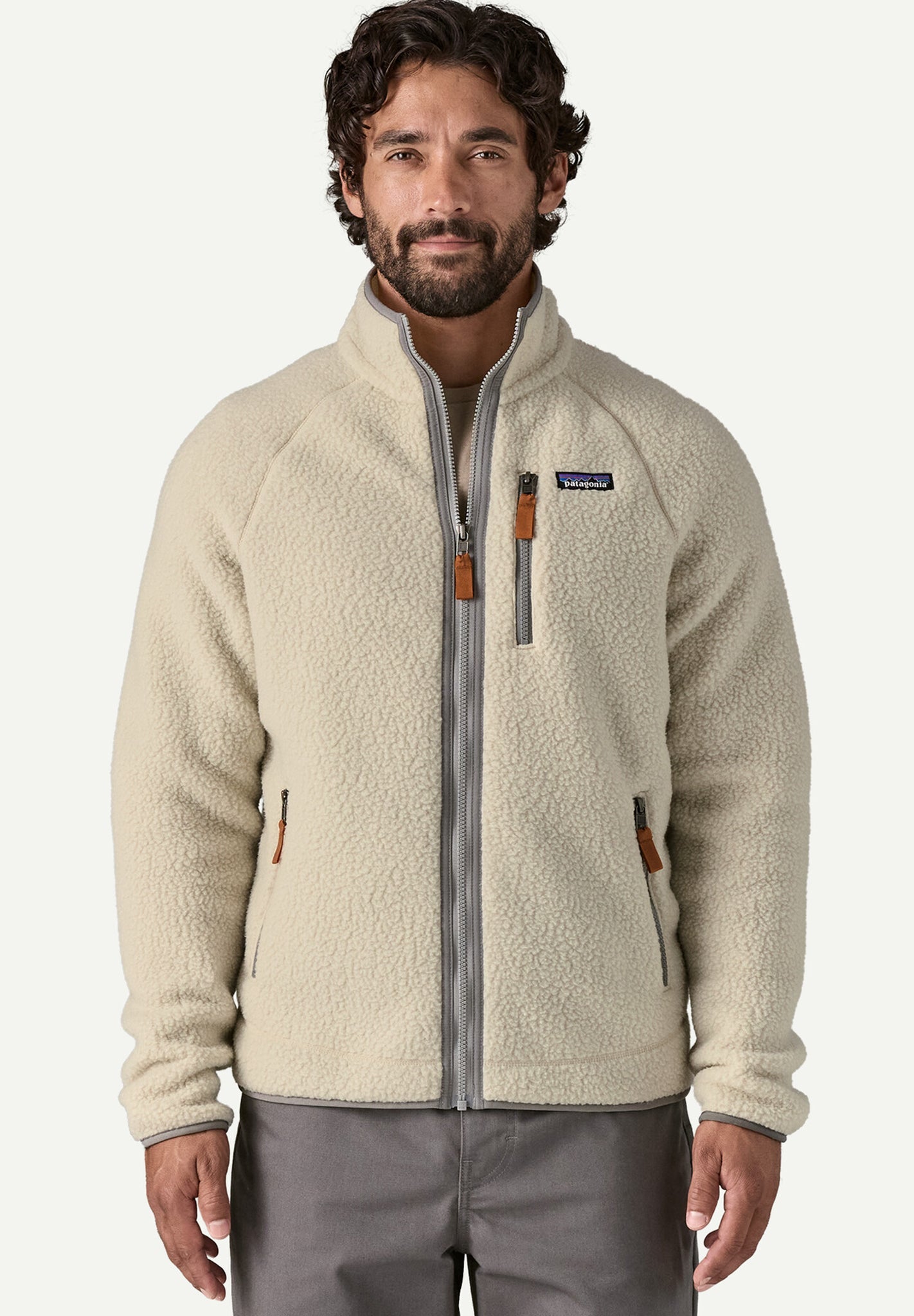 PATAGONIA - Men's Retro Pile Jacket - Pelican - BACKYARD