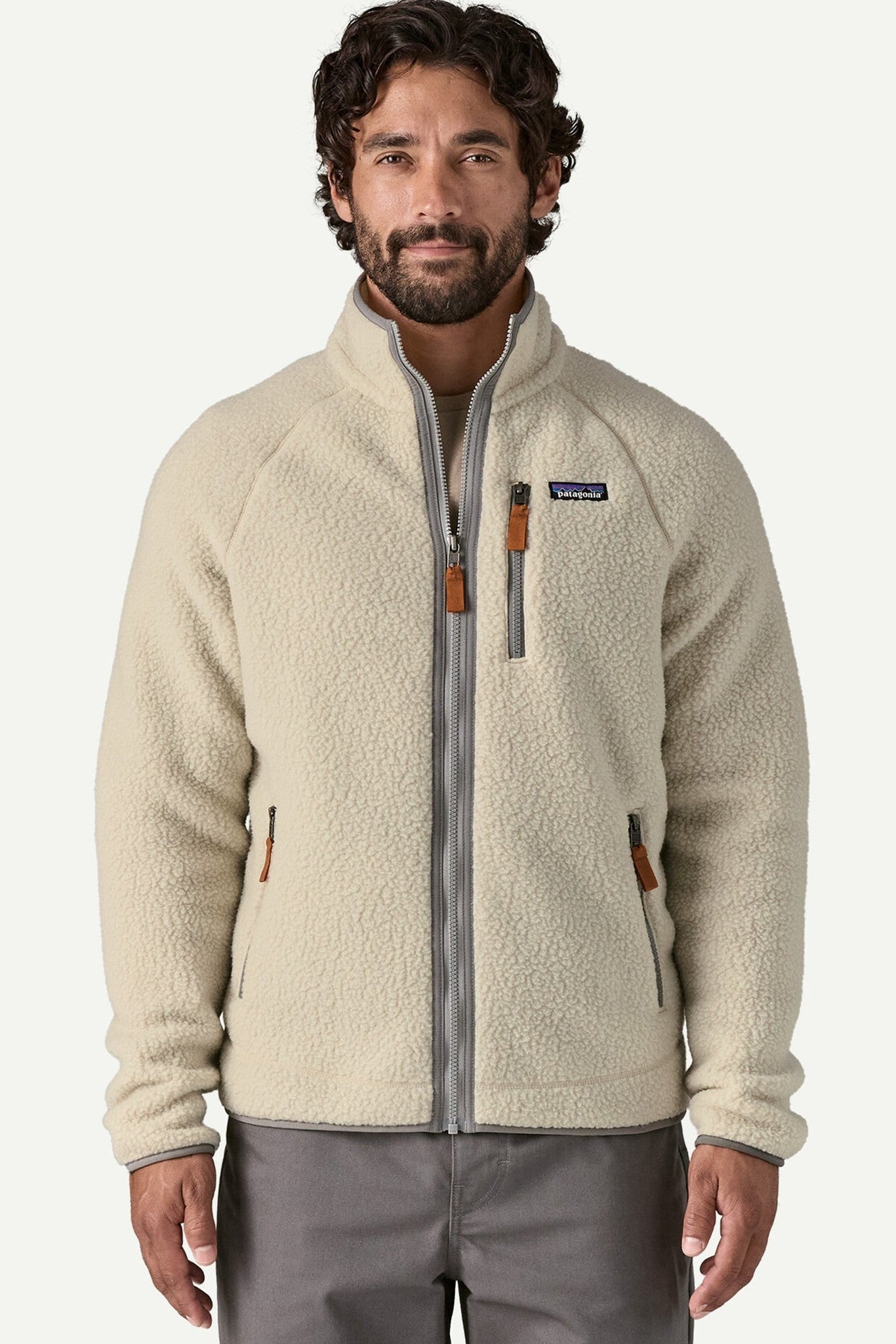 PATAGONIA - Men's Retro Pile Jacket - Pelican - BACKYARD
