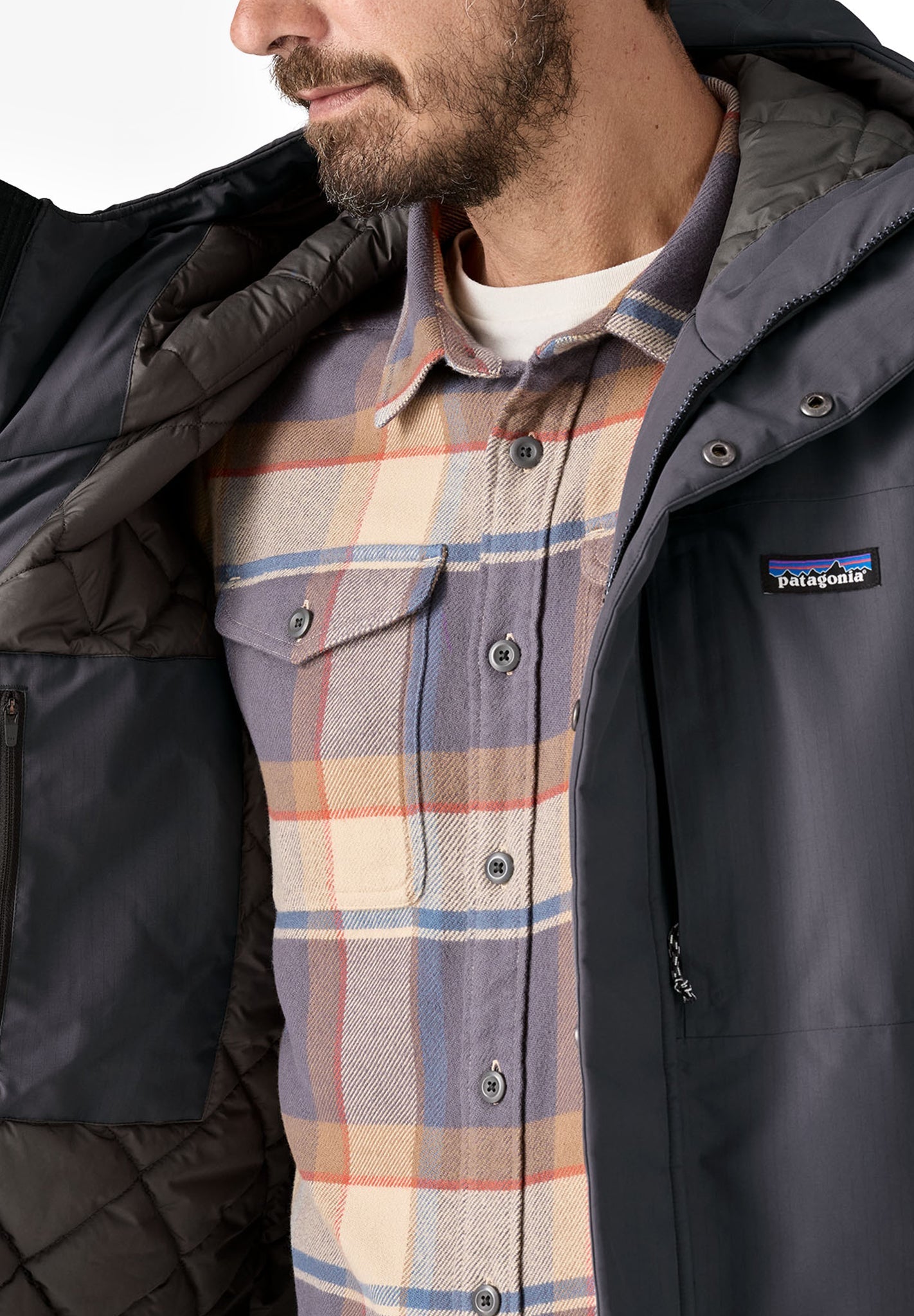 PATAGONIA - Men's Windshadow Parka - Forge Grey - BACKYARD
