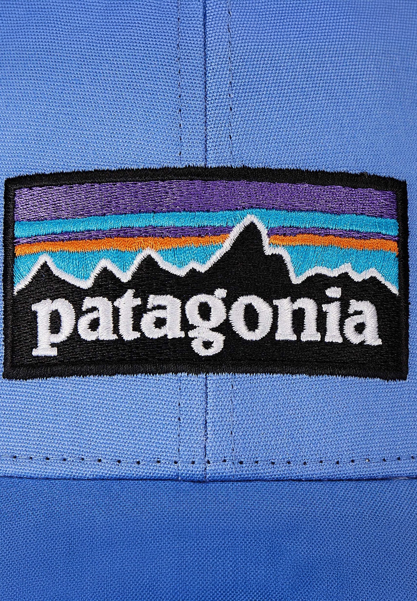 PATAGONIA - P - 6 Logo LoPro Trucker Hat - Abundant Blue - BACKYARD