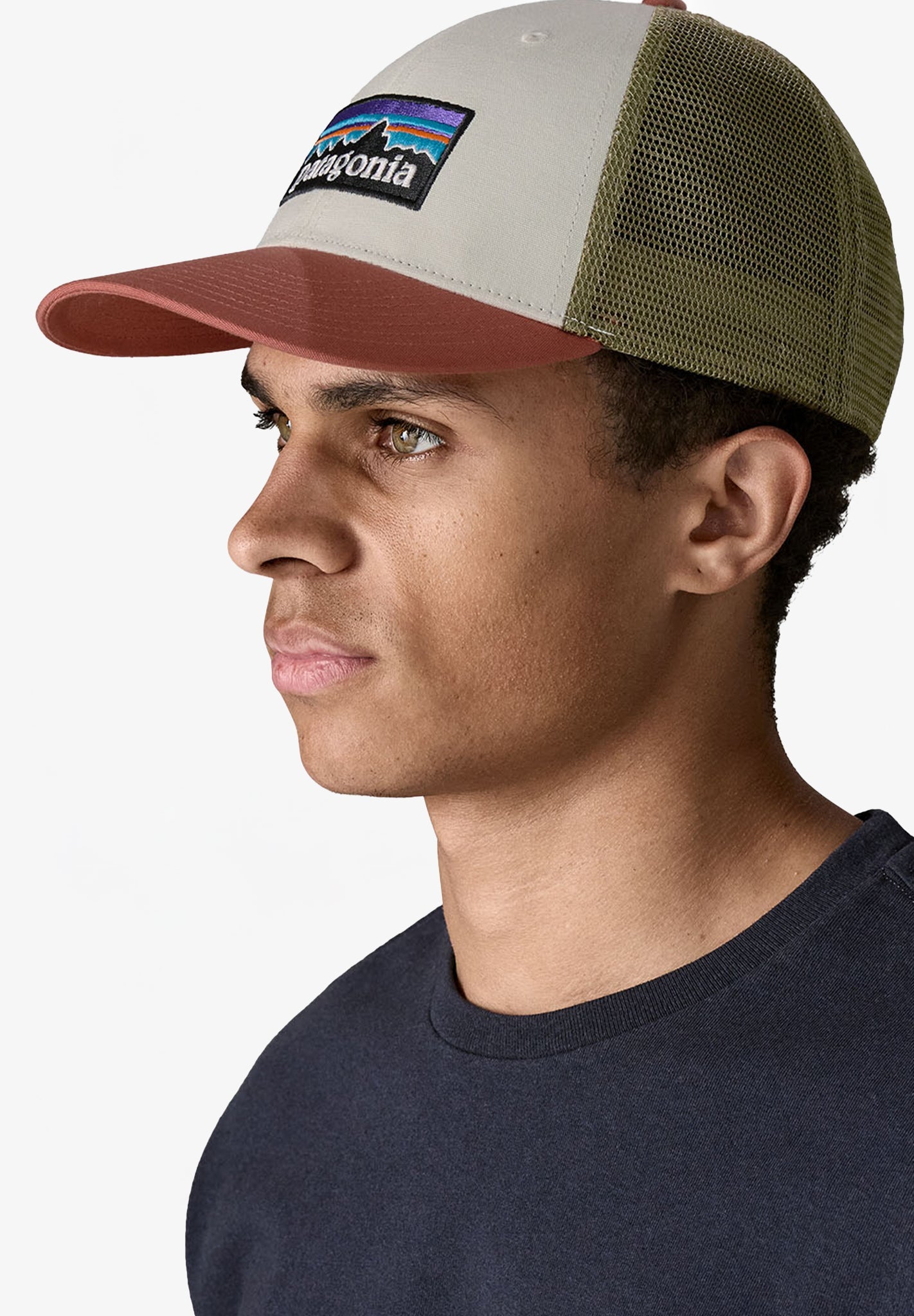 PATAGONIA - P - 6 Logo LoPro Trucker Hat - Birch White - BACKYARD