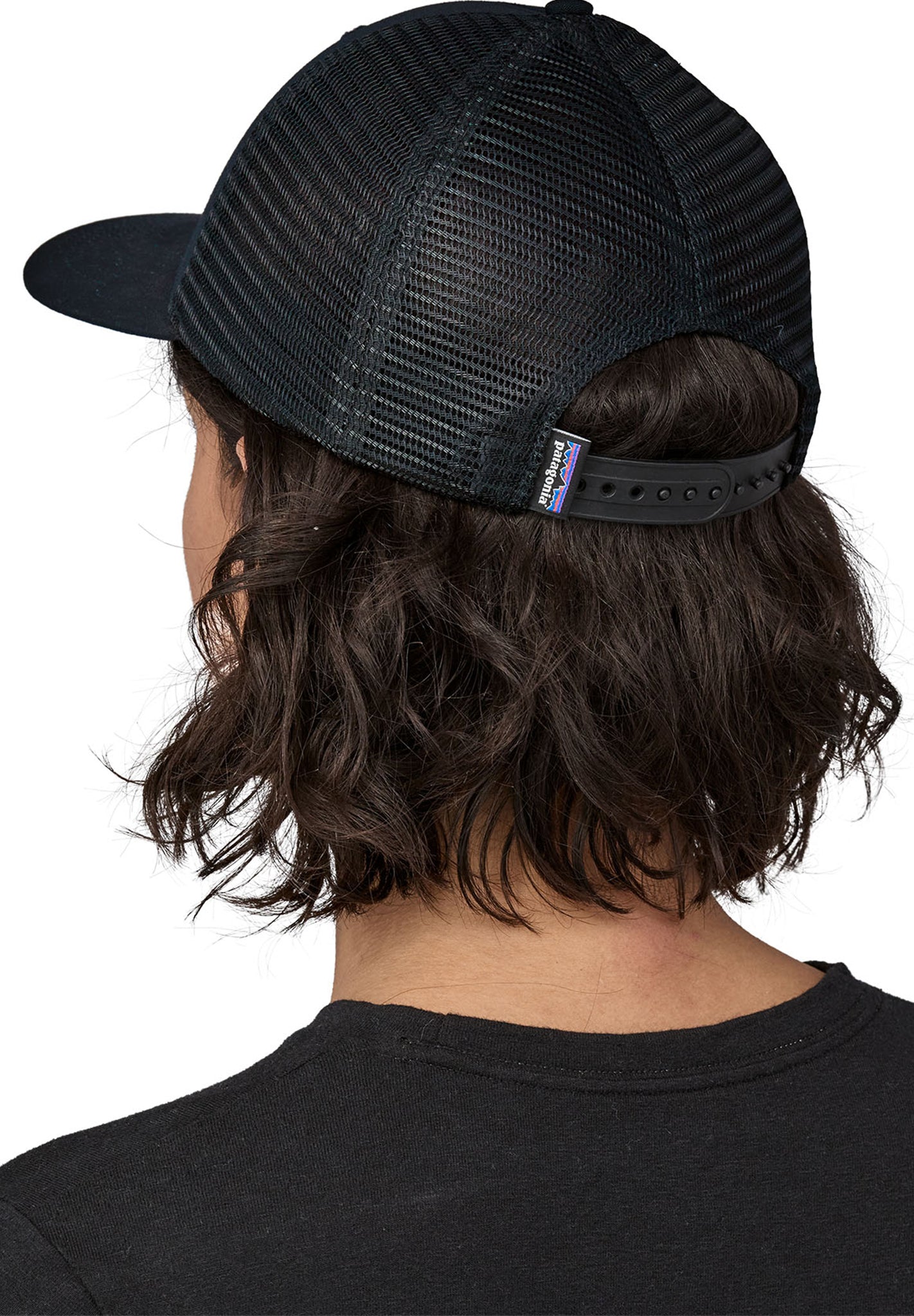 PATAGONIA - P - 6 Logo LoPro Trucker Hat - Black - BACKYARD
