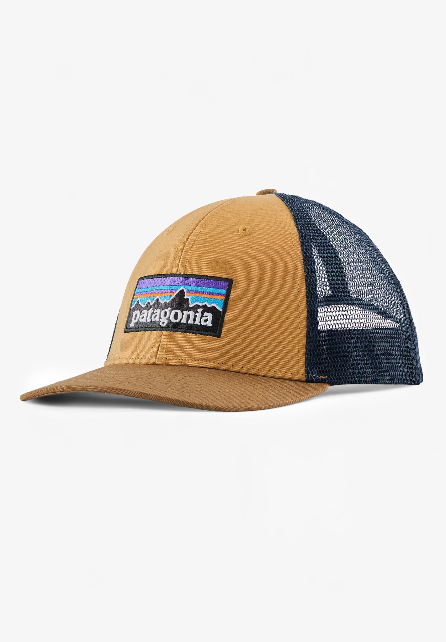 PATAGONIA - P - 6 Logo LoPro Trucker Hat - Talon Gold - BACKYARD