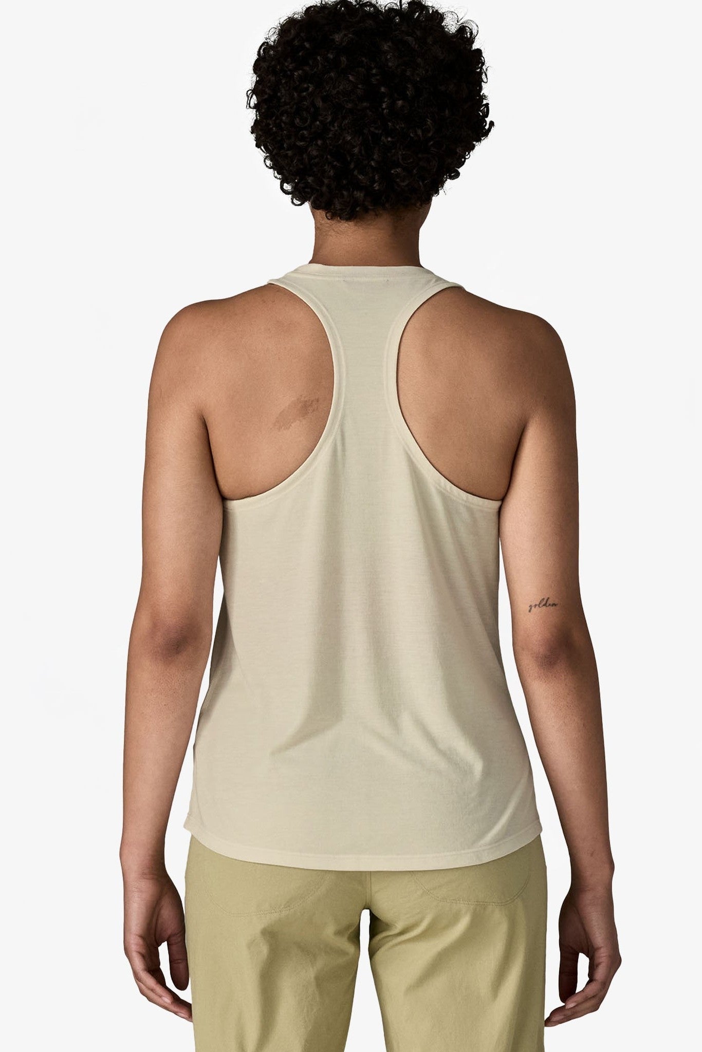 PATAGONIA - Women's Cap Cool Trail Tank - Dyno White - BACKYARD