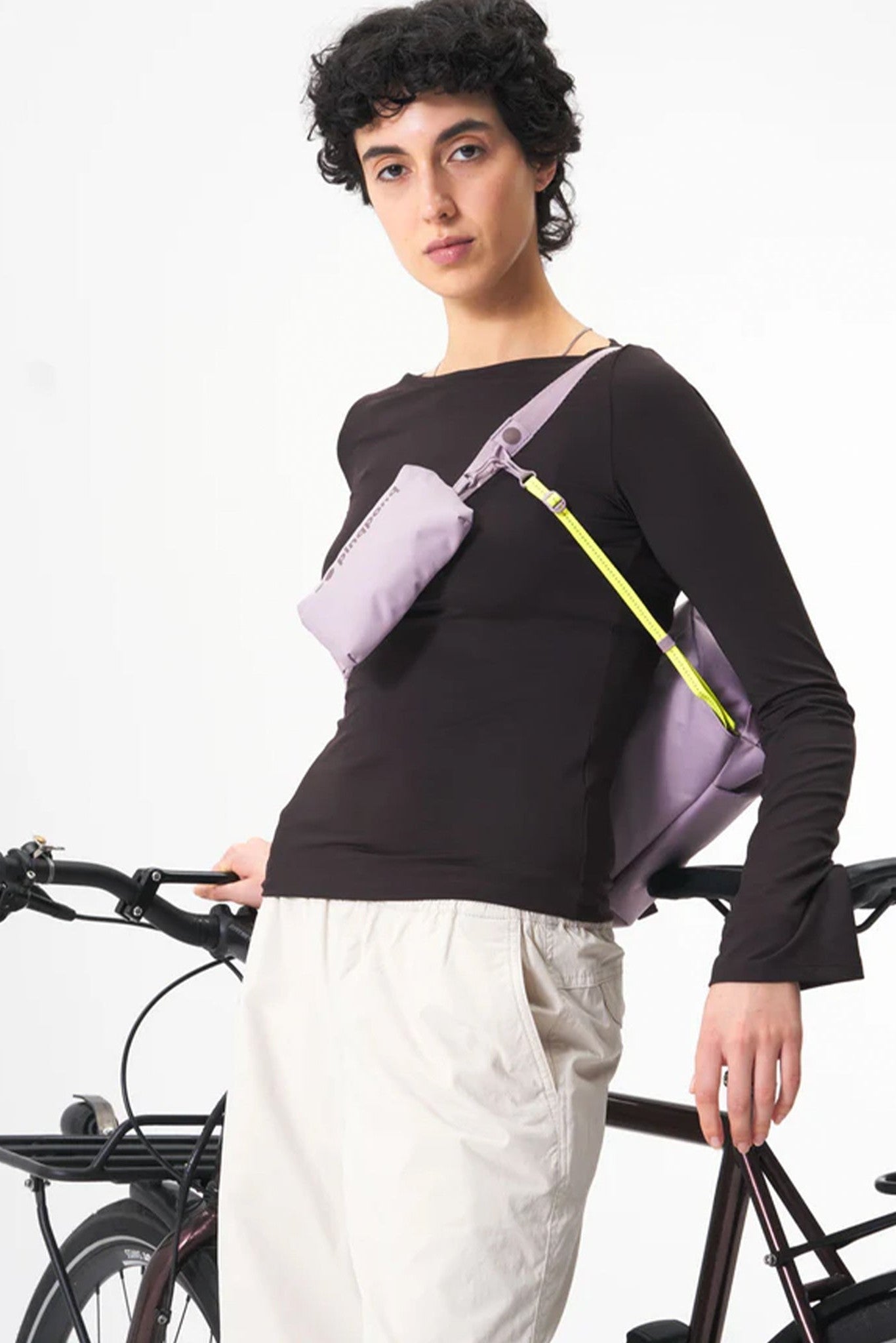 PINQPONQ - Aksel Hipbag - Construct Lilac - BACKYARD