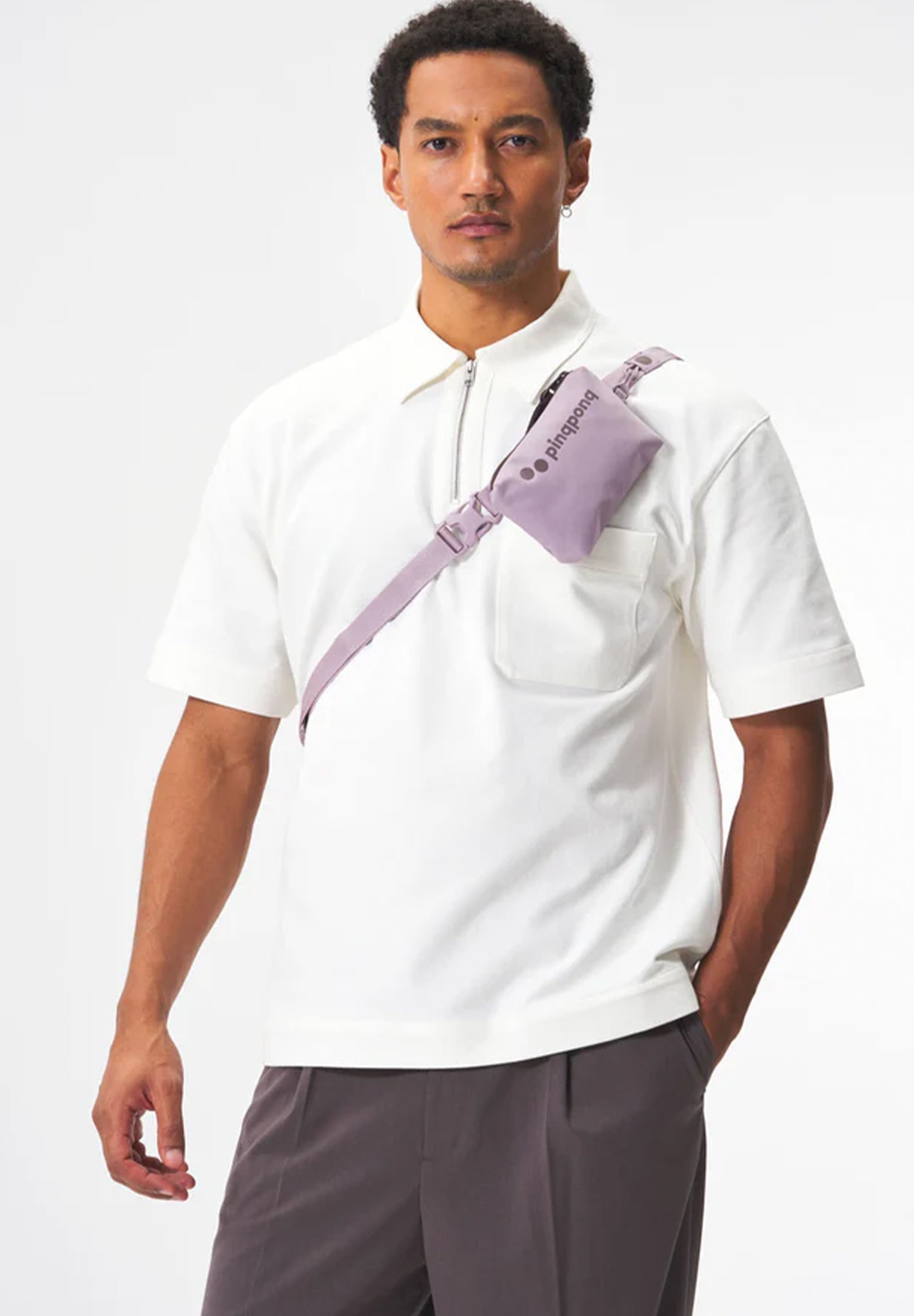 PINQPONQ - Aksel Hipbag - Construct Lilac - BACKYARD