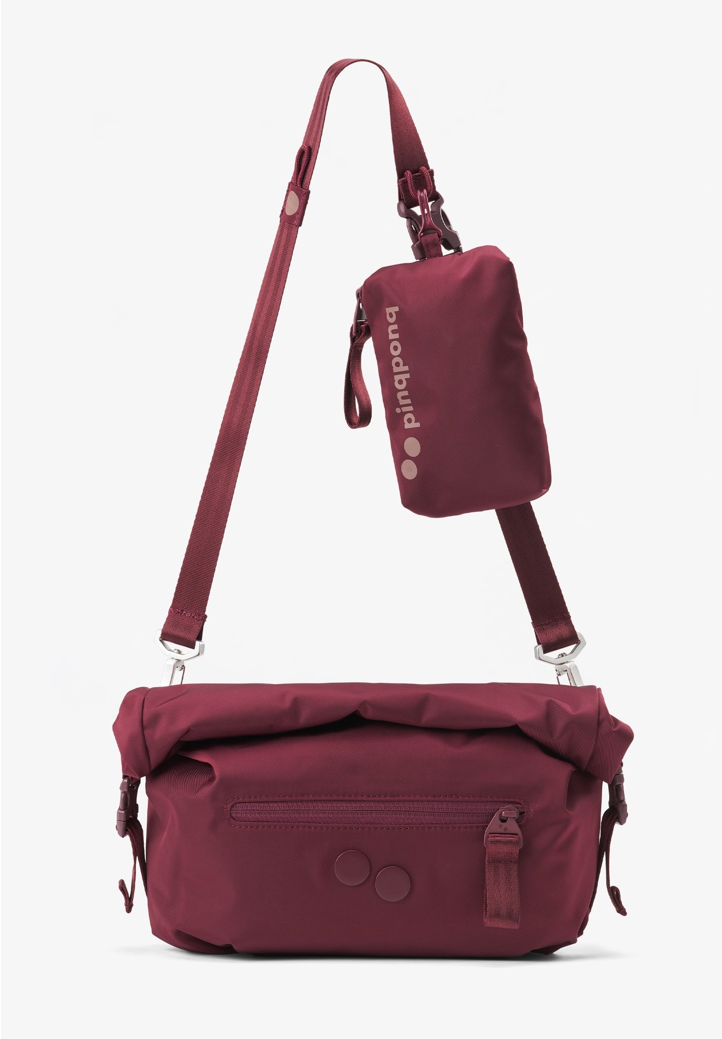 PINQPONQ - Aksel Hipbag - Changeant Glazed Red - BACKYARD
