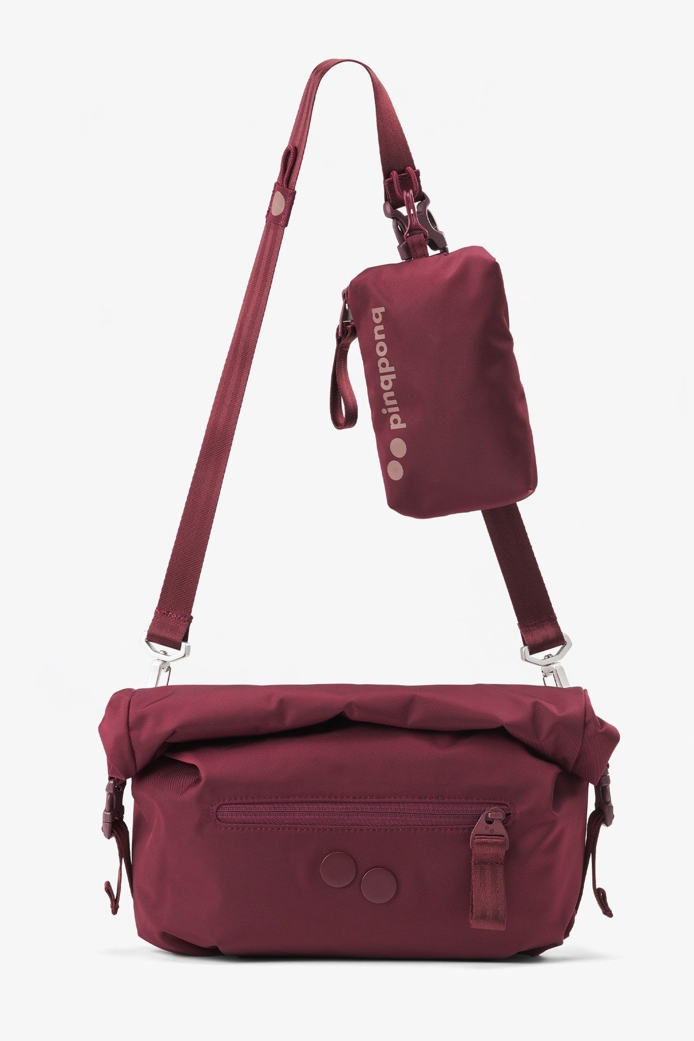 PINQPONQ - Aksel Hipbag - Changeant Glazed Red - BACKYARD