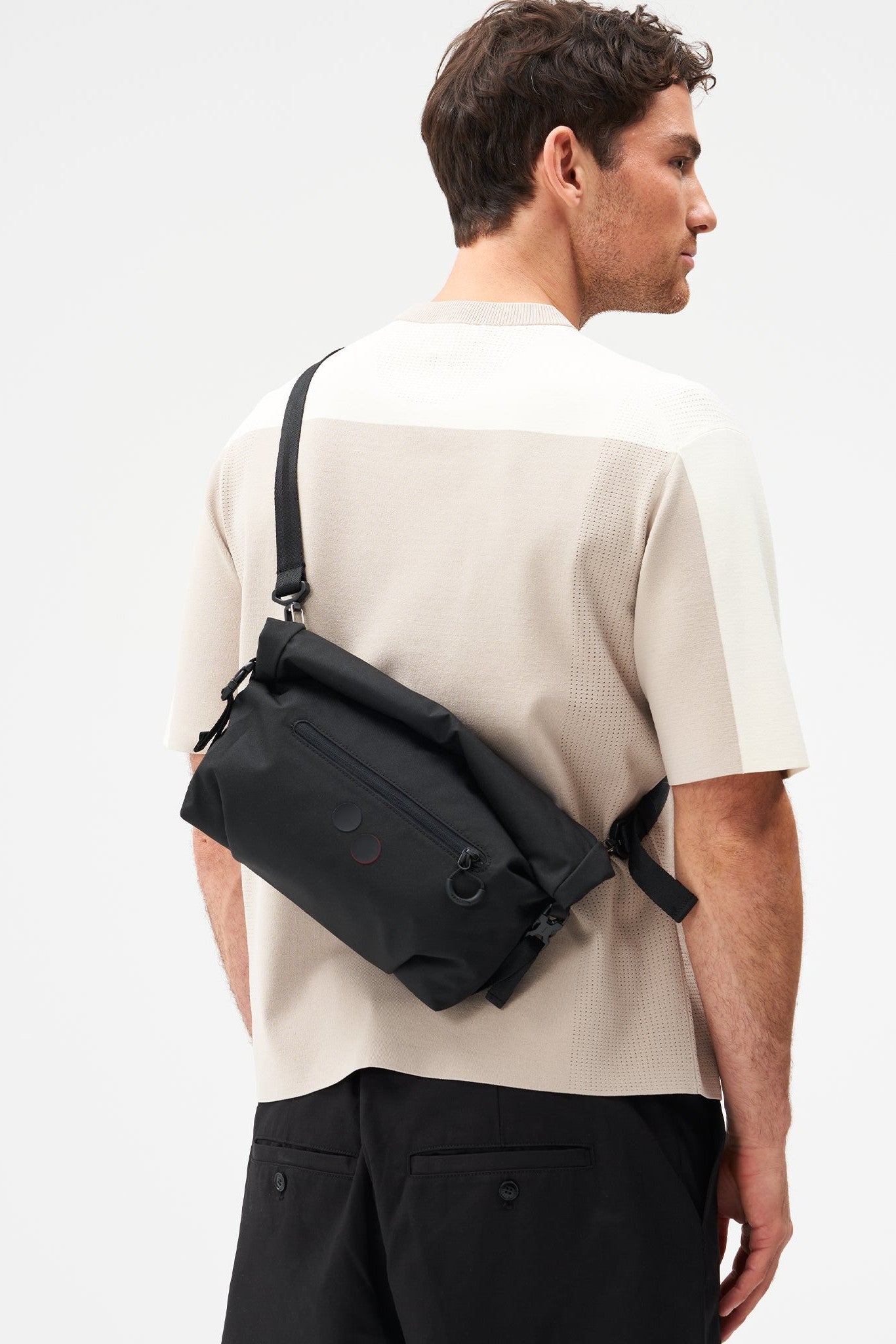 PINQPONQ - Aksel Hipbag - Rooted Black - BACKYARD