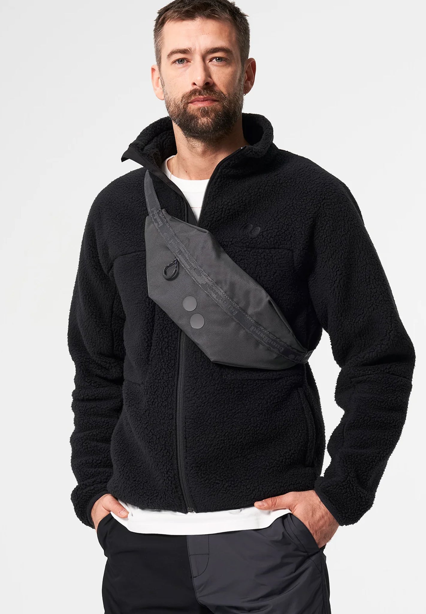 PINQPONQ - Brik Hipbag - Deep Anthra - BACKYARD