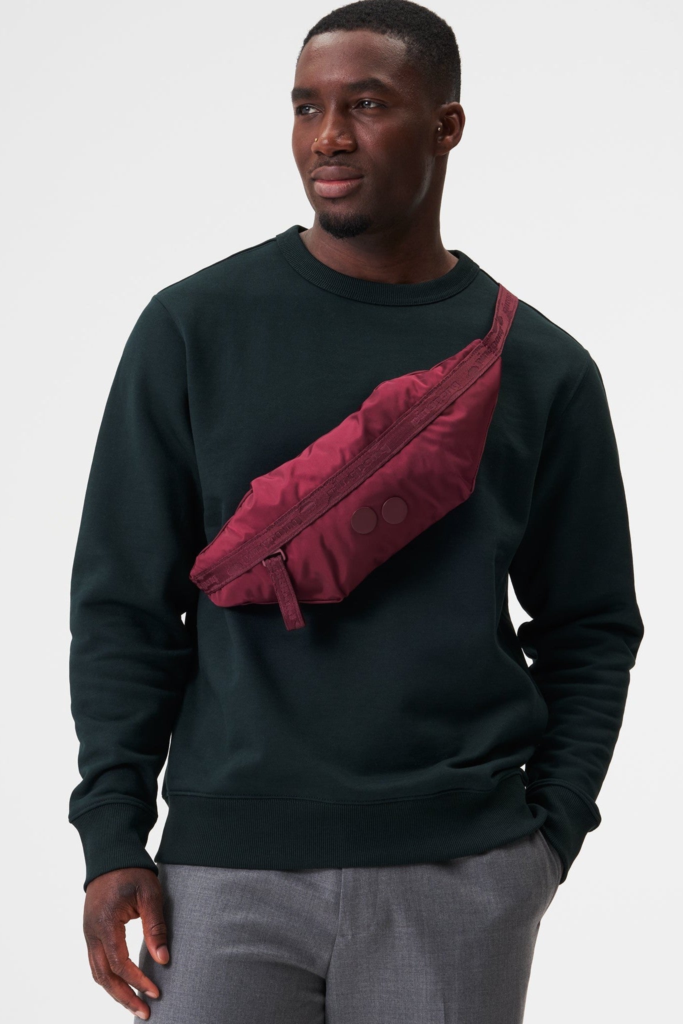 PINQPONQ - Brik Hipbag - Changeant Glazed Red - BACKYARD