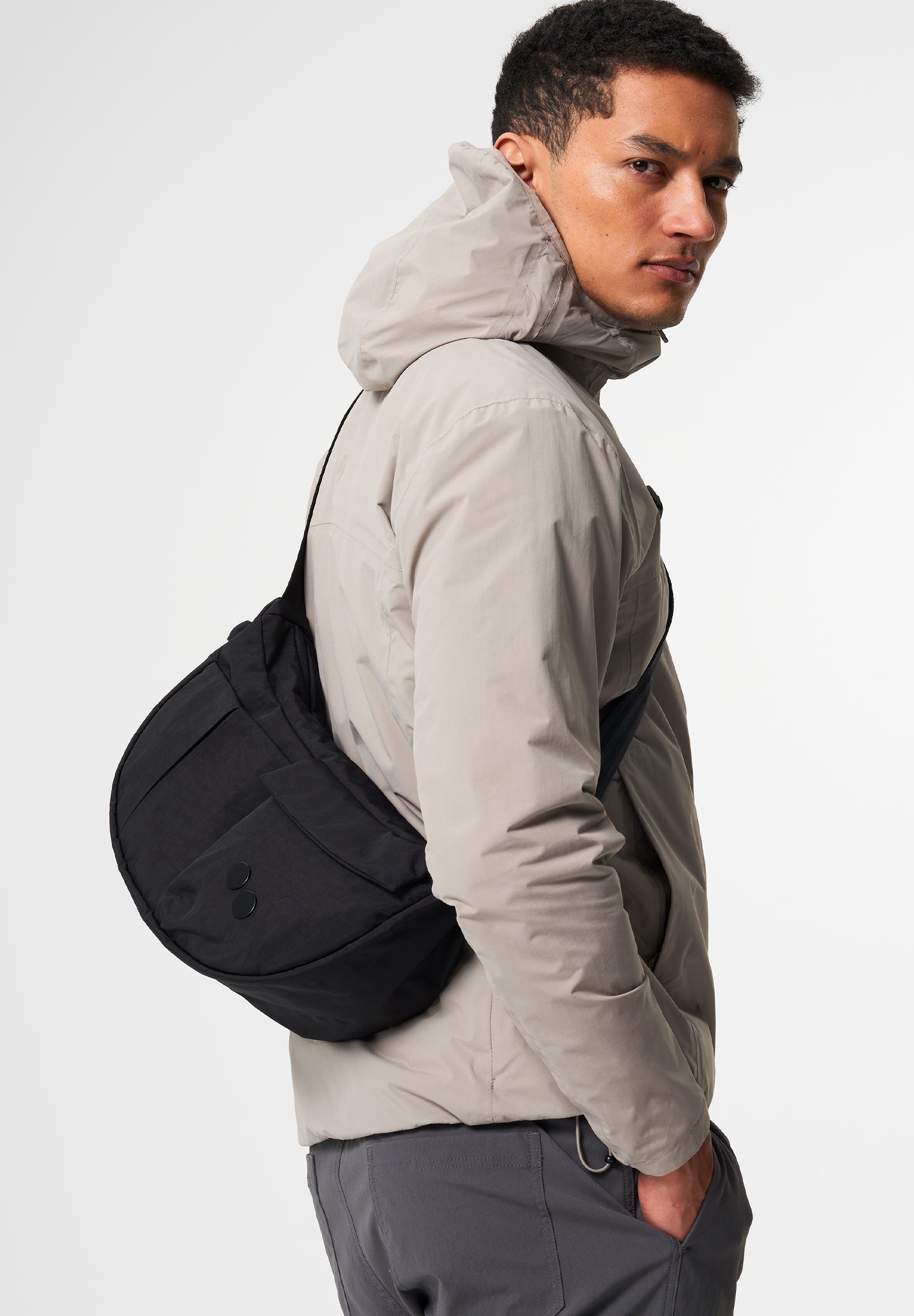 PINQPONQ - Krumm Medium - Crinkle Black - BACKYARD