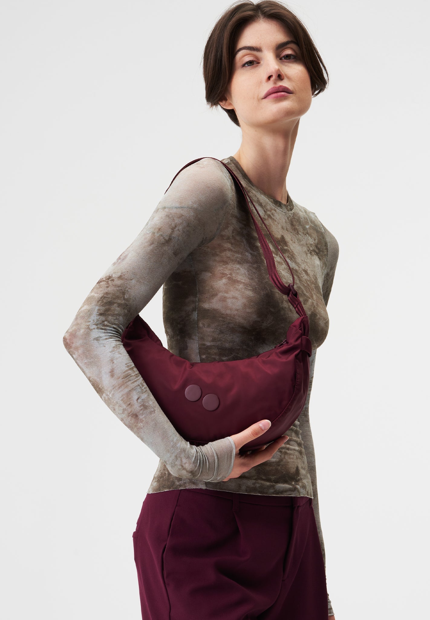 PINQPONQ - Krumm Small - Changeant Glazed Red - BACKYARD