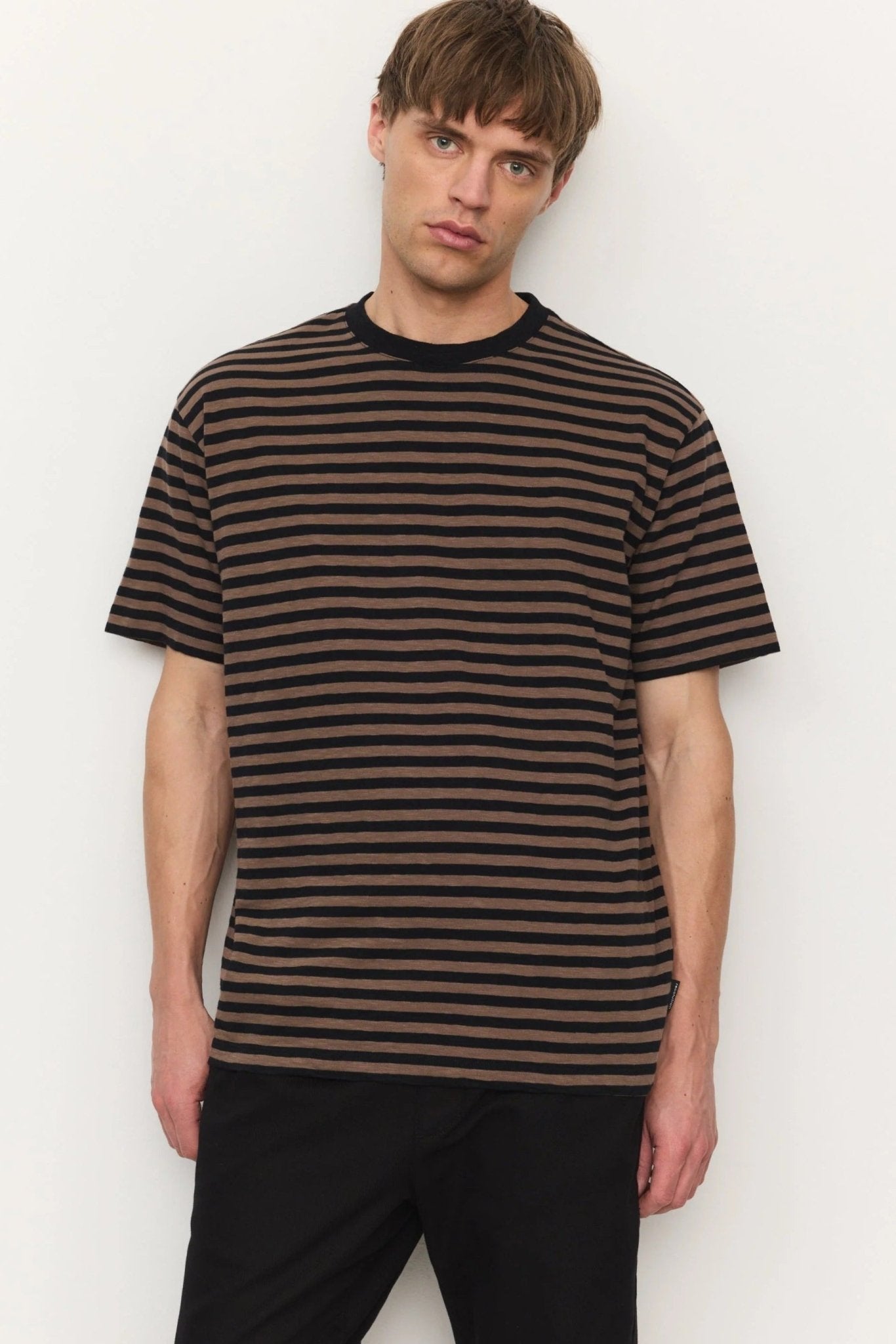 RECOLUTION-Delonix Stripes-Vintage Brown-BACKYARD