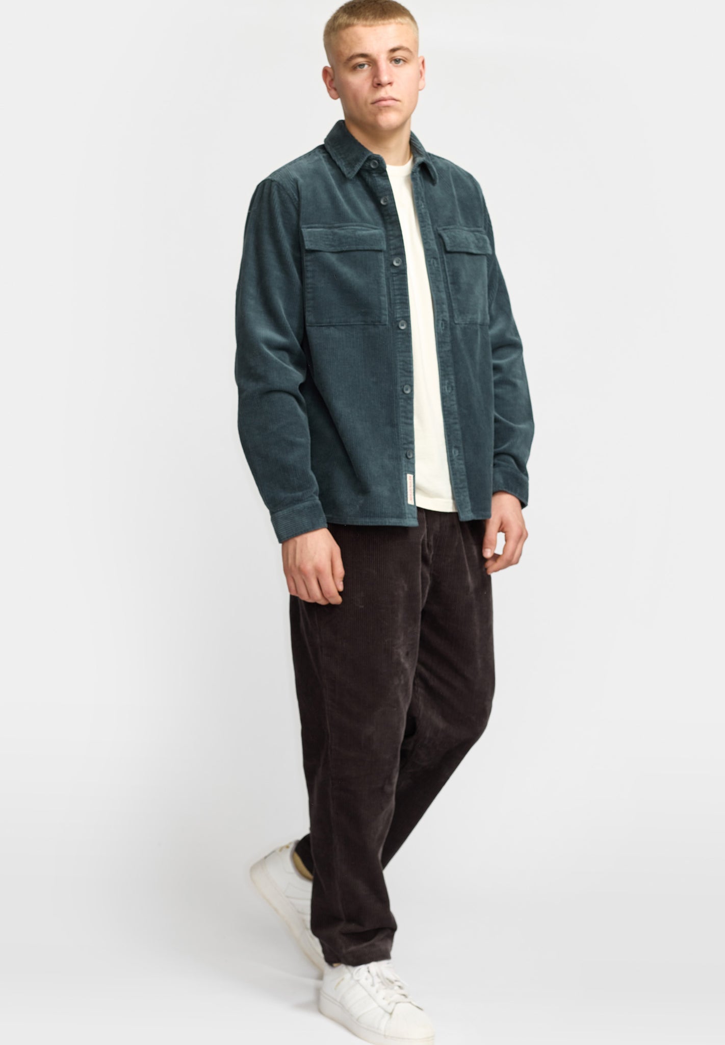 REVOLUTION - 3776 Utility Overshirt - Petrol - BACKYARD