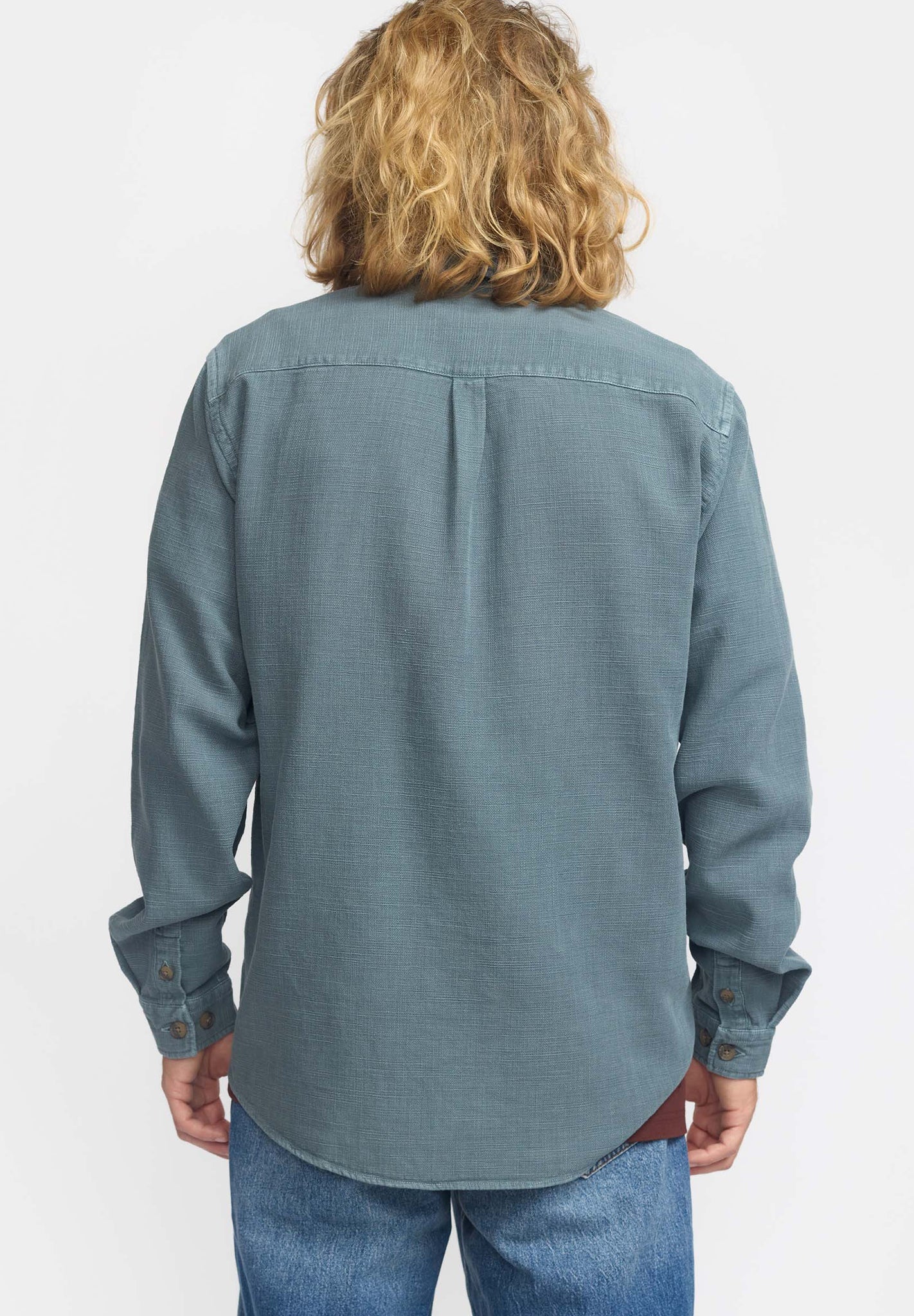 REVOLUTION - 3997 Casual Overshirt - Dustblue - BACKYARD