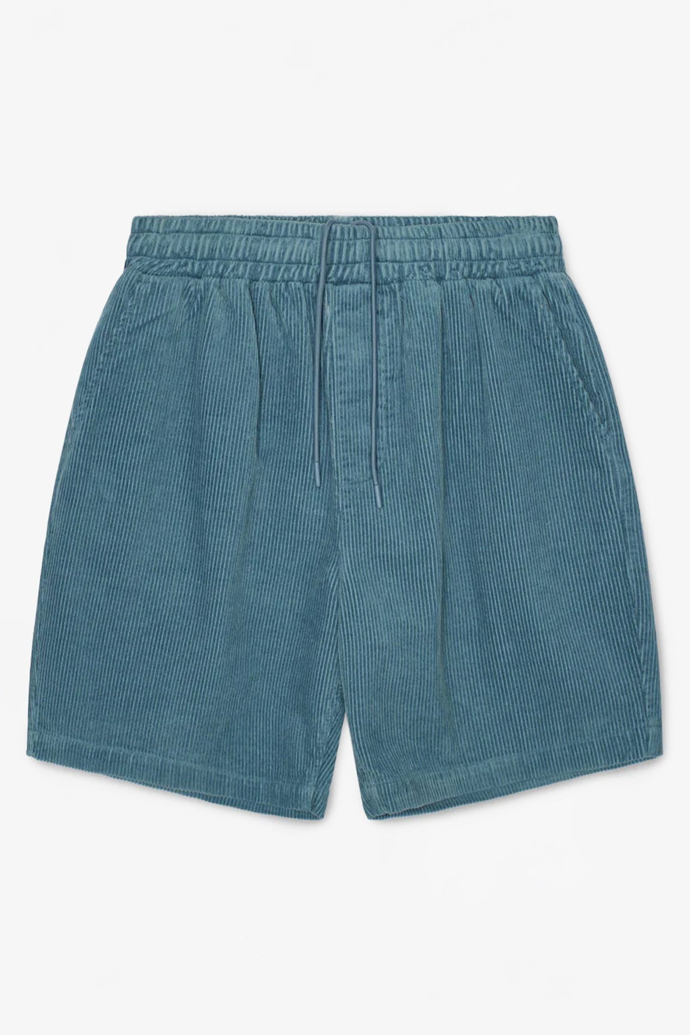 REVOLUTION-4053 Long Casual Shorts-Dustblue-BACKYARD