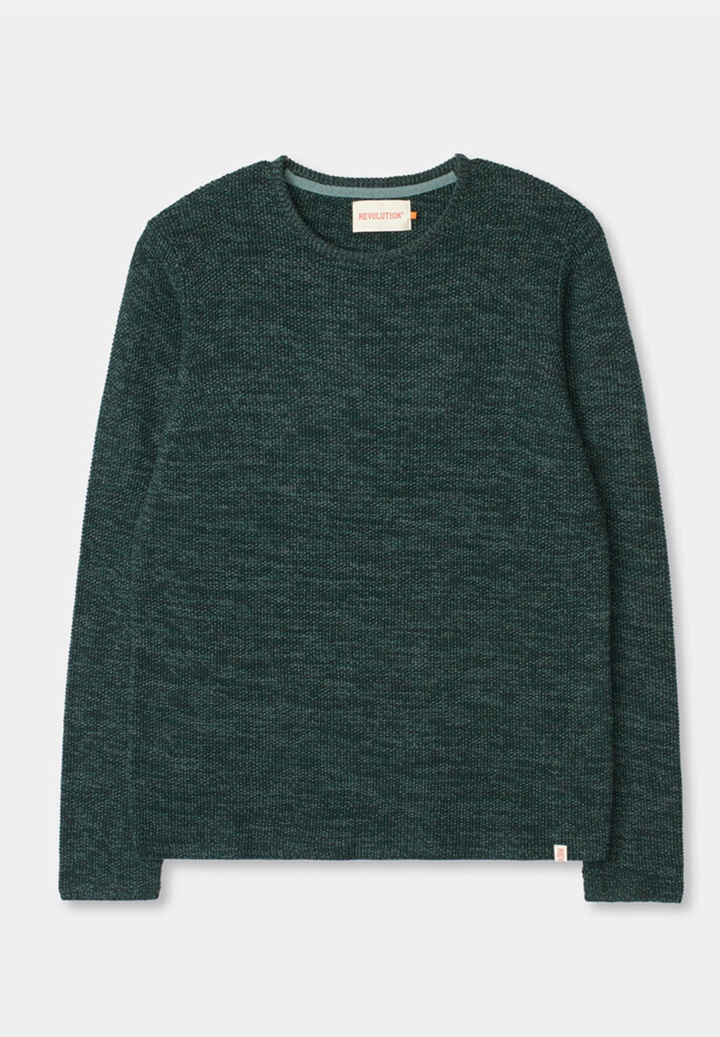 REVOLUTION - 6009 Knit Sweater - Green - BACKYARD