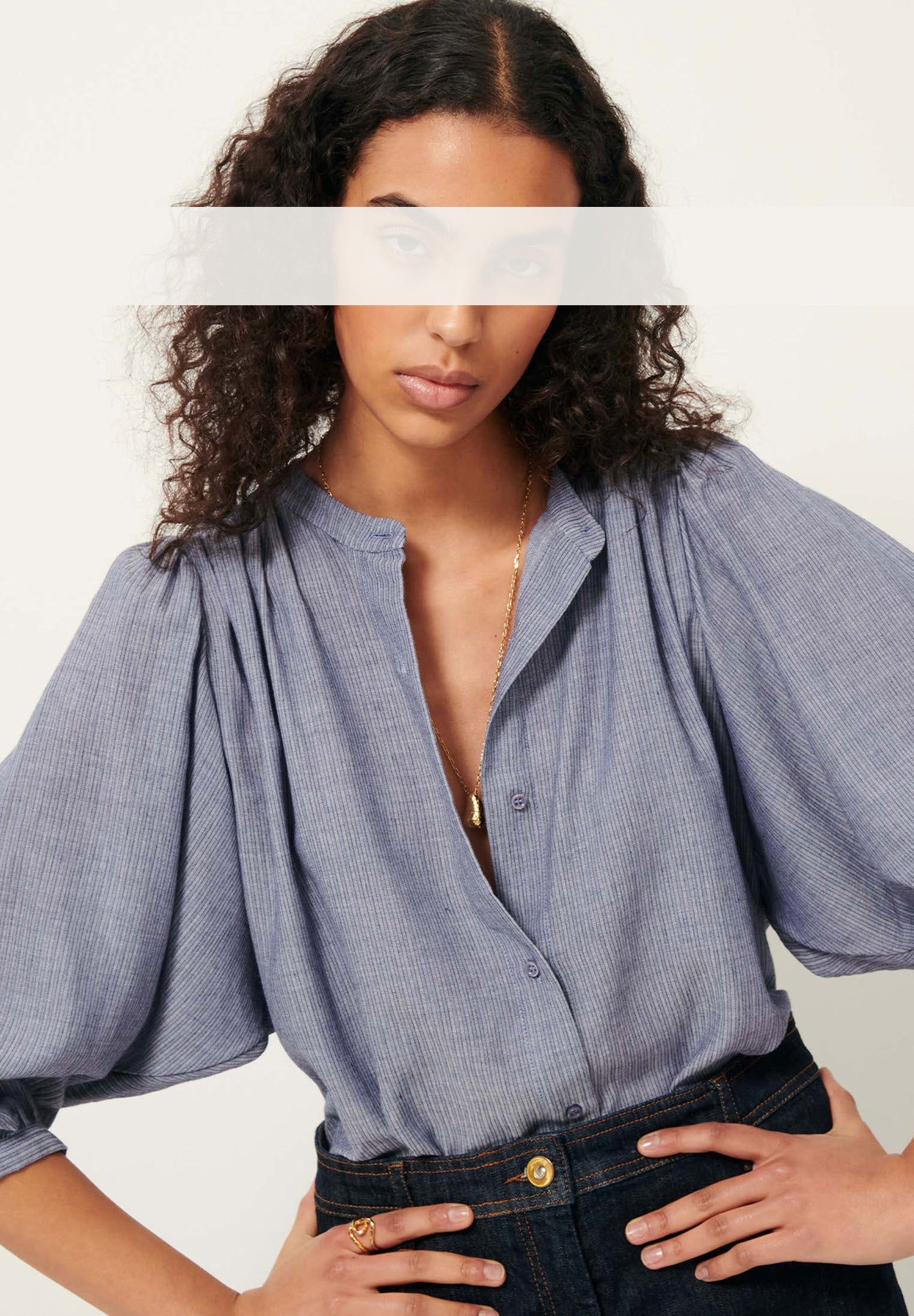 SESSUN - A View - Chambray Blue - BACKYARD