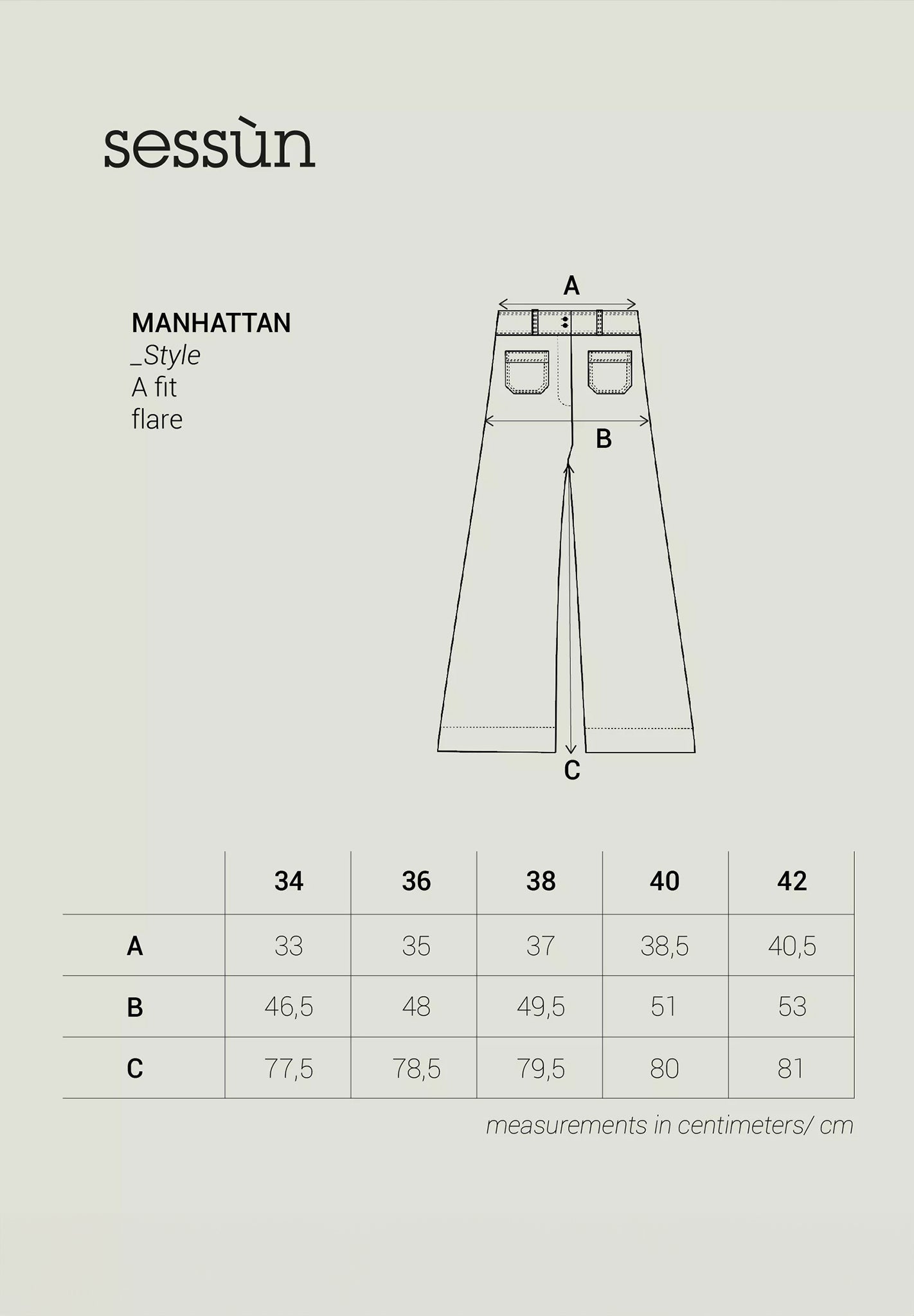 SESSUN - Manhattan - Denim Blue - BACKYARD