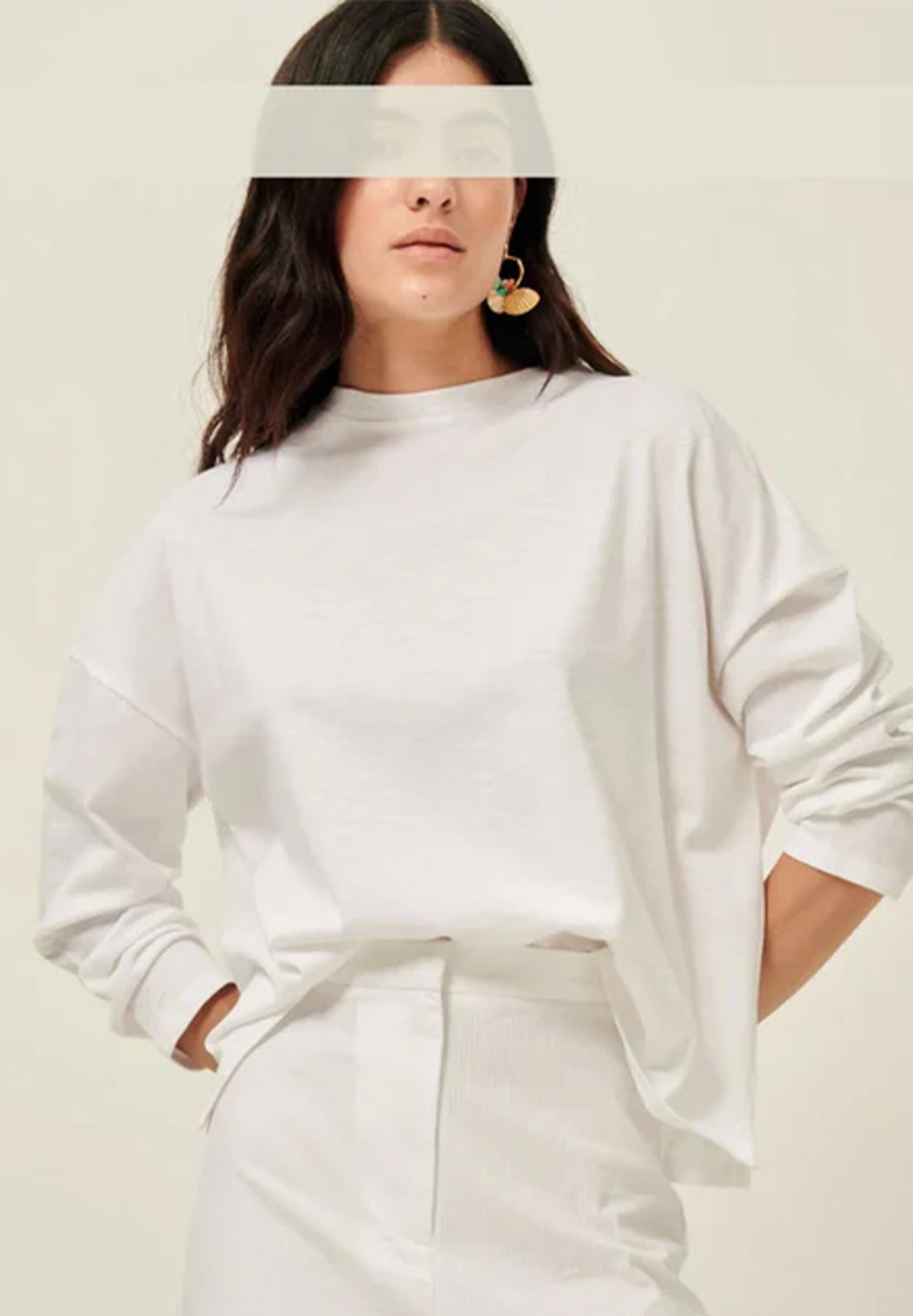 SESSUN - Simeon Tee - Optical White - BACKYARD