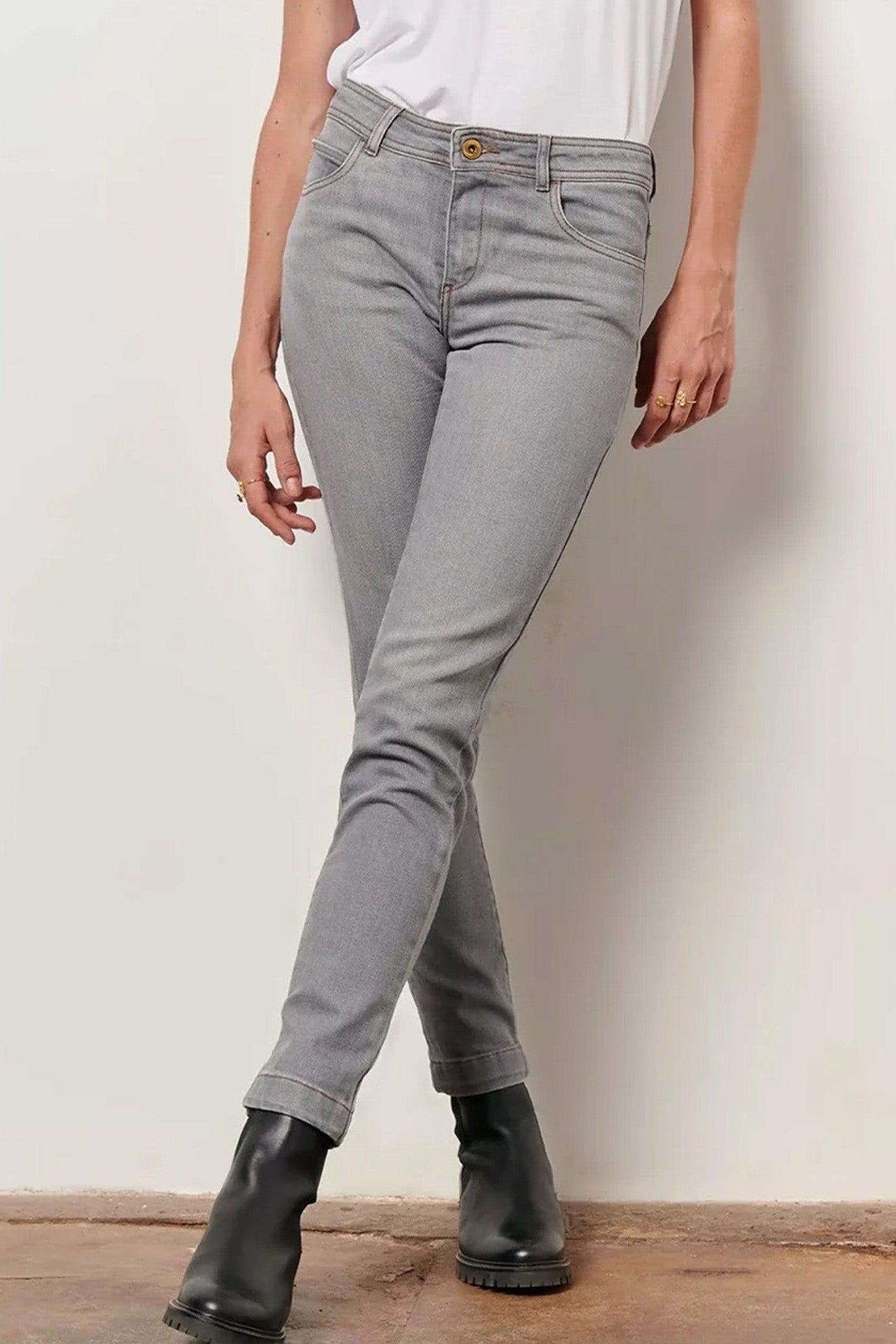 SESSUN - Stoneford O - Mid Grey - BACKYARD