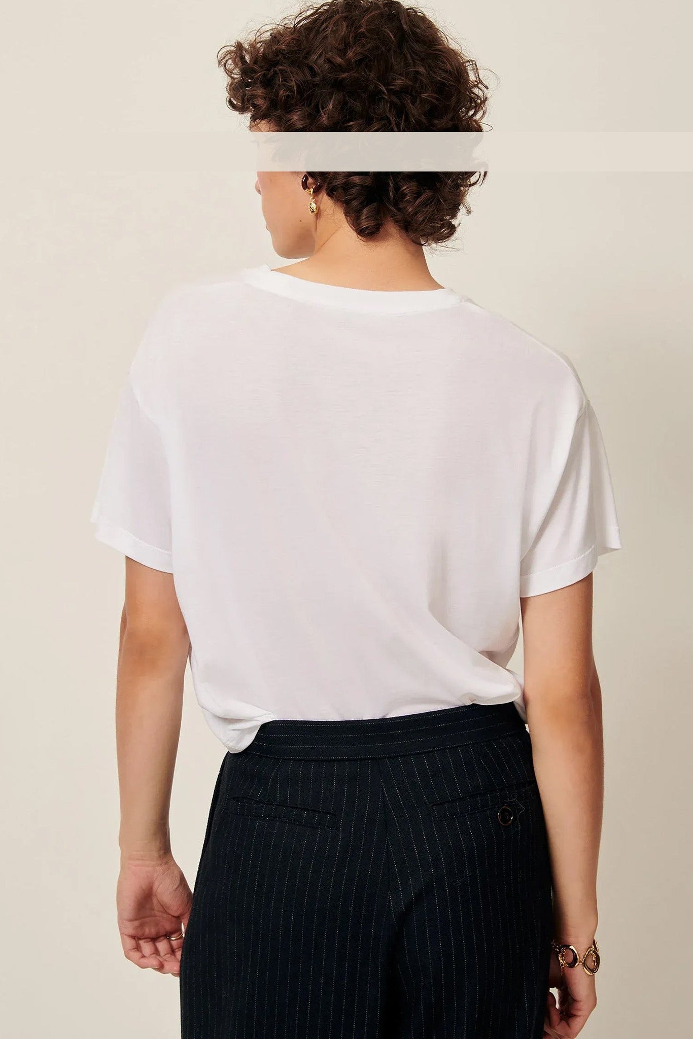 SESSUN - Too Tee - Optical White - BACKYARD