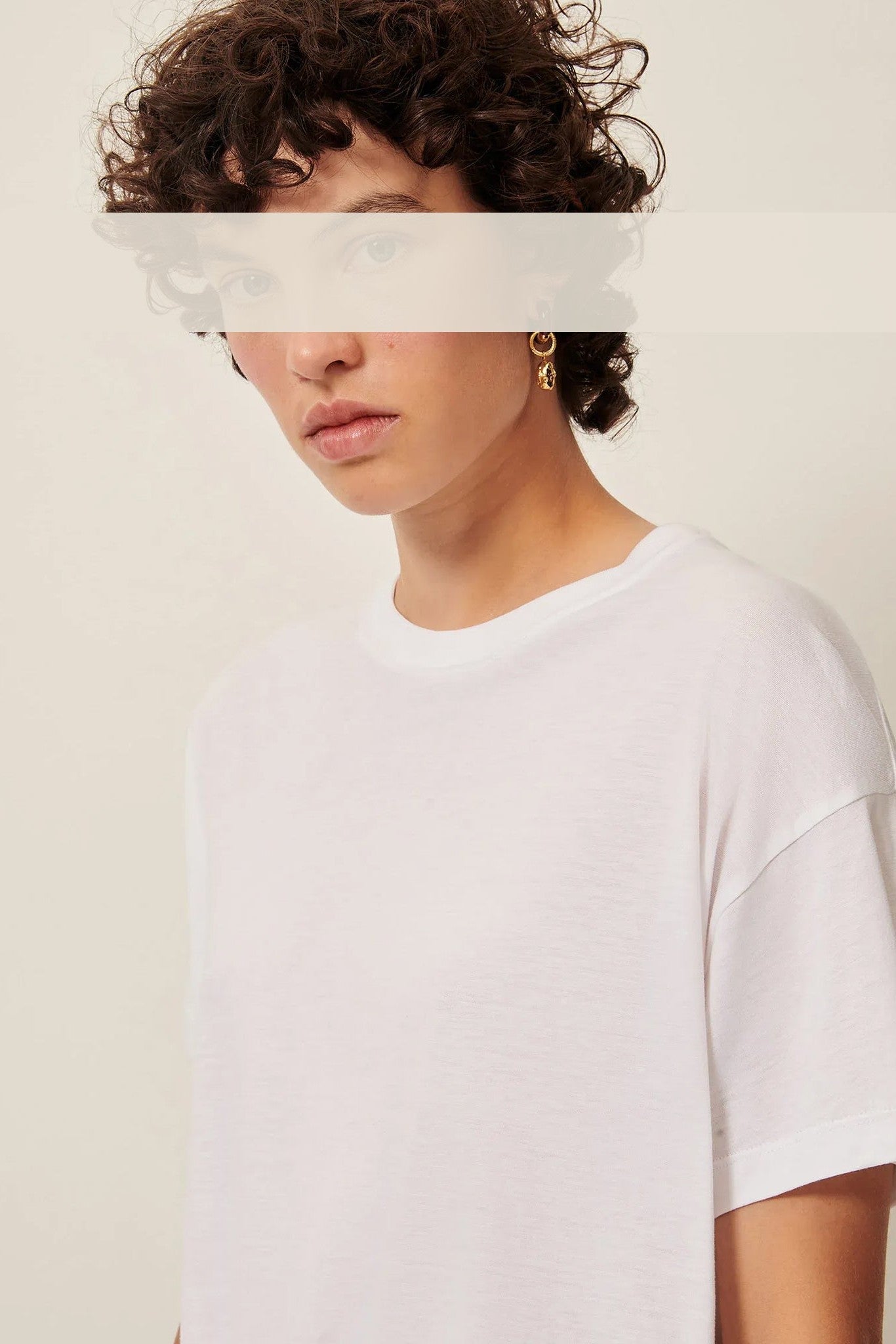 SESSUN - Too Tee - Optical White - BACKYARD