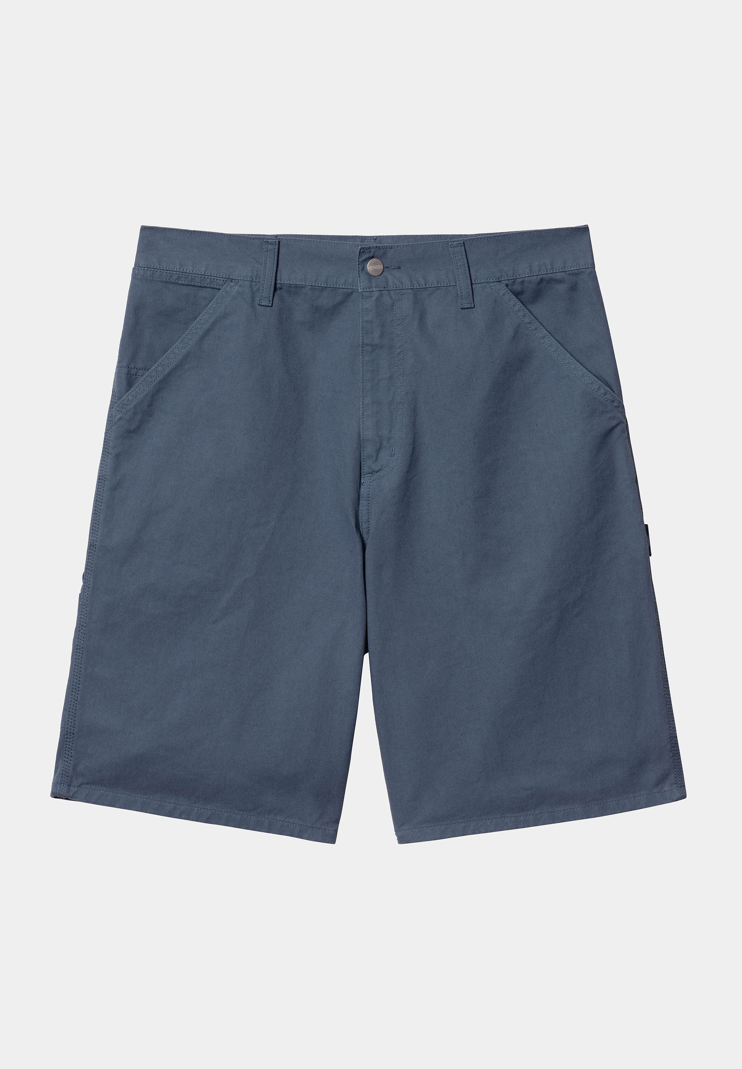 CARHARTT WIP - Single Knee Short - Storm Blue Garment Dyed - BACKYARD