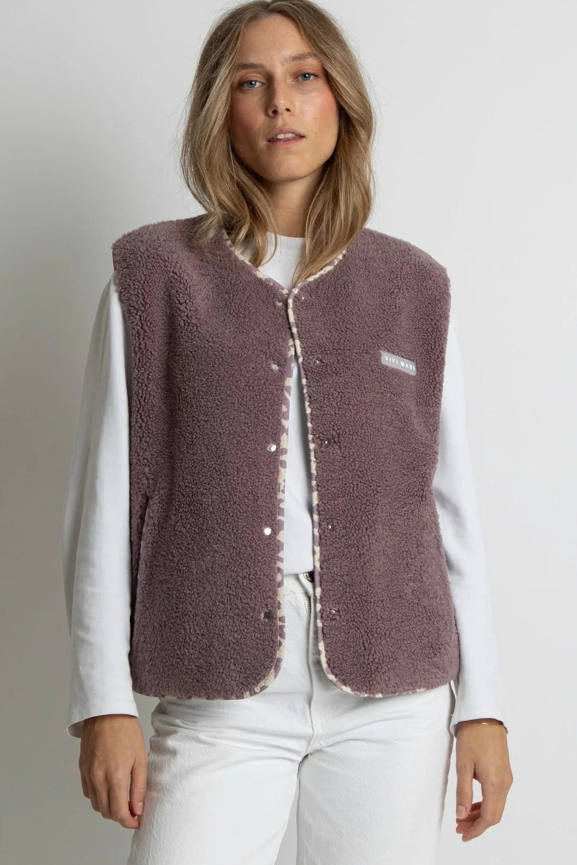 Teddy Fleece Vest