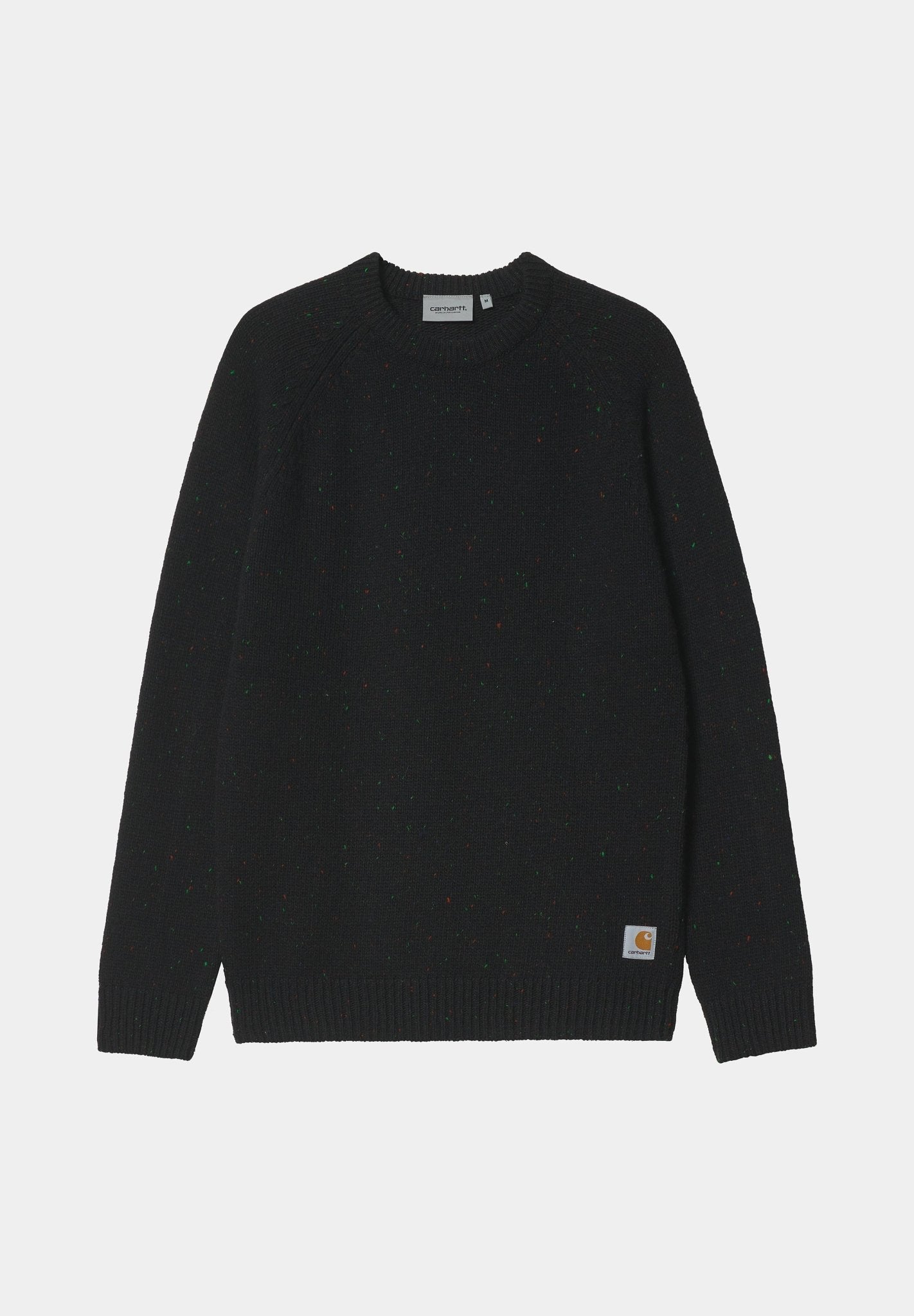 CARHARTT WIP - Anglistic Sweater - Speckled Black - BACKYARD