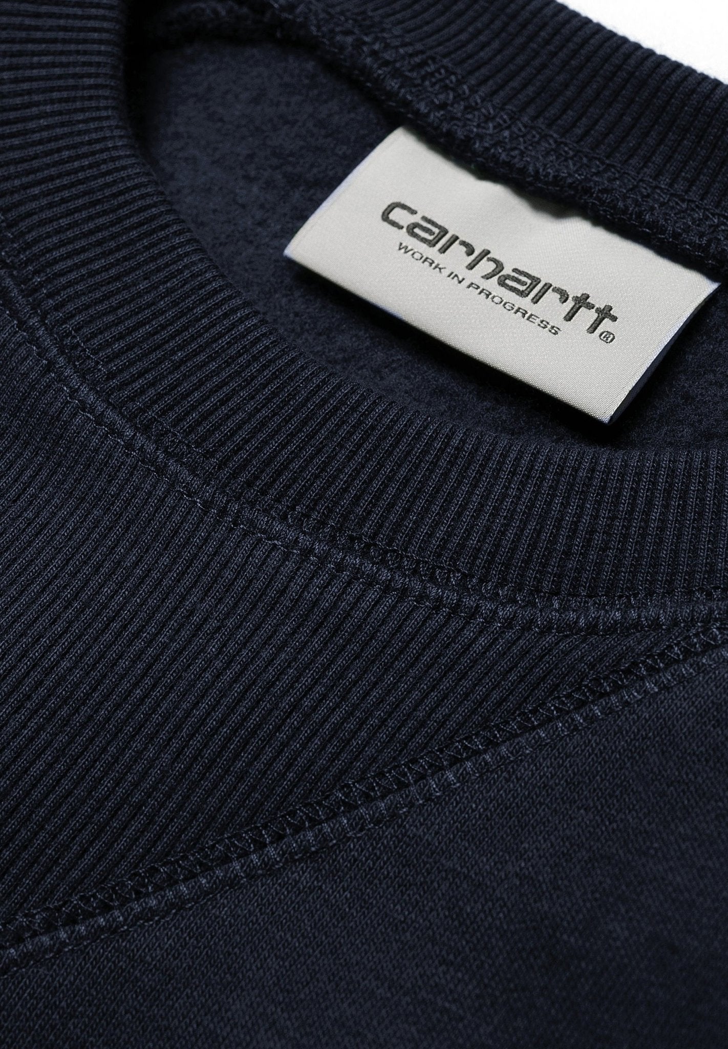 CARHARTT WIP - Chase Sweat - Dark Navy Gold - BACKYARD