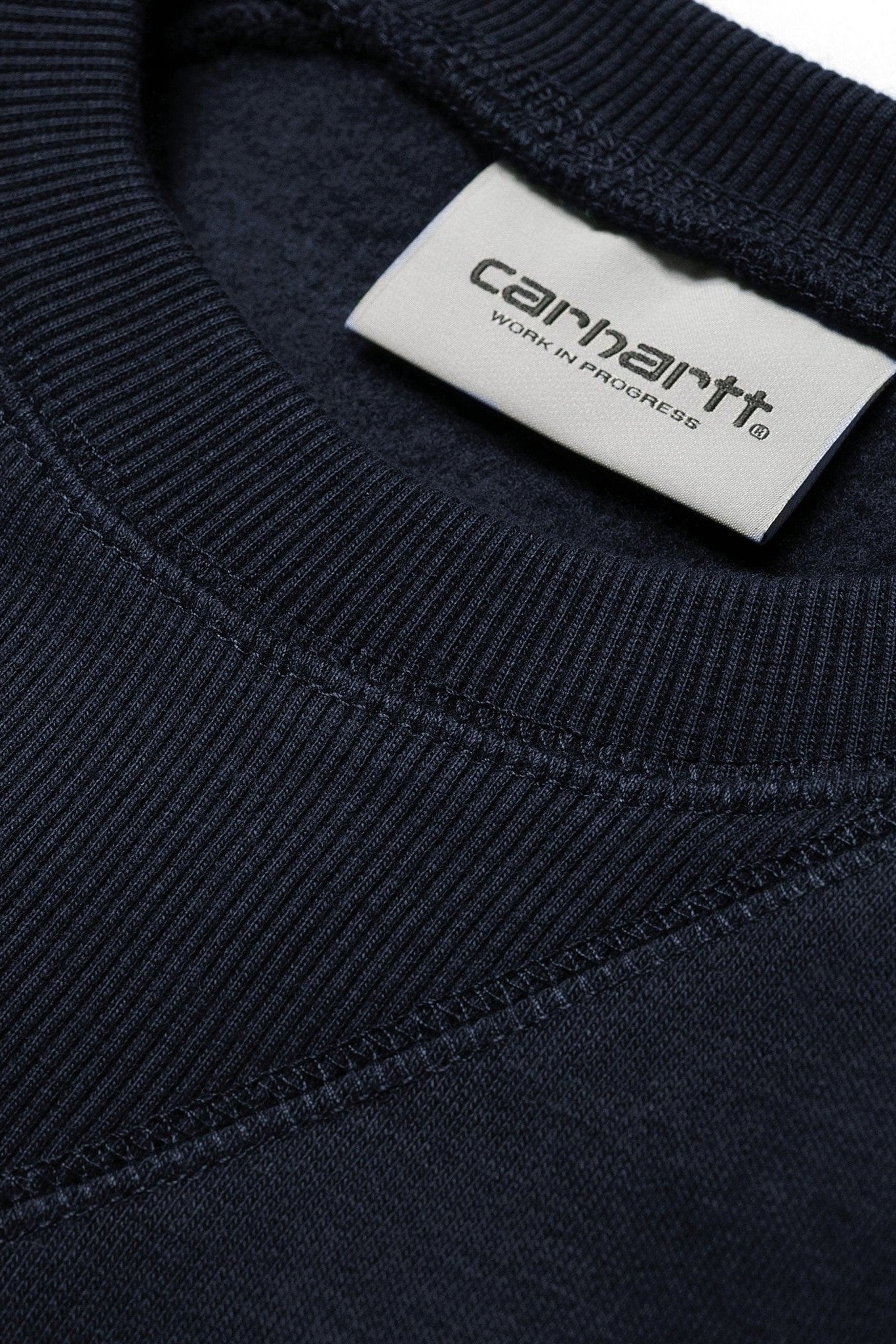 CARHARTT WIP - Chase Sweat - Dark Navy Gold - BACKYARD