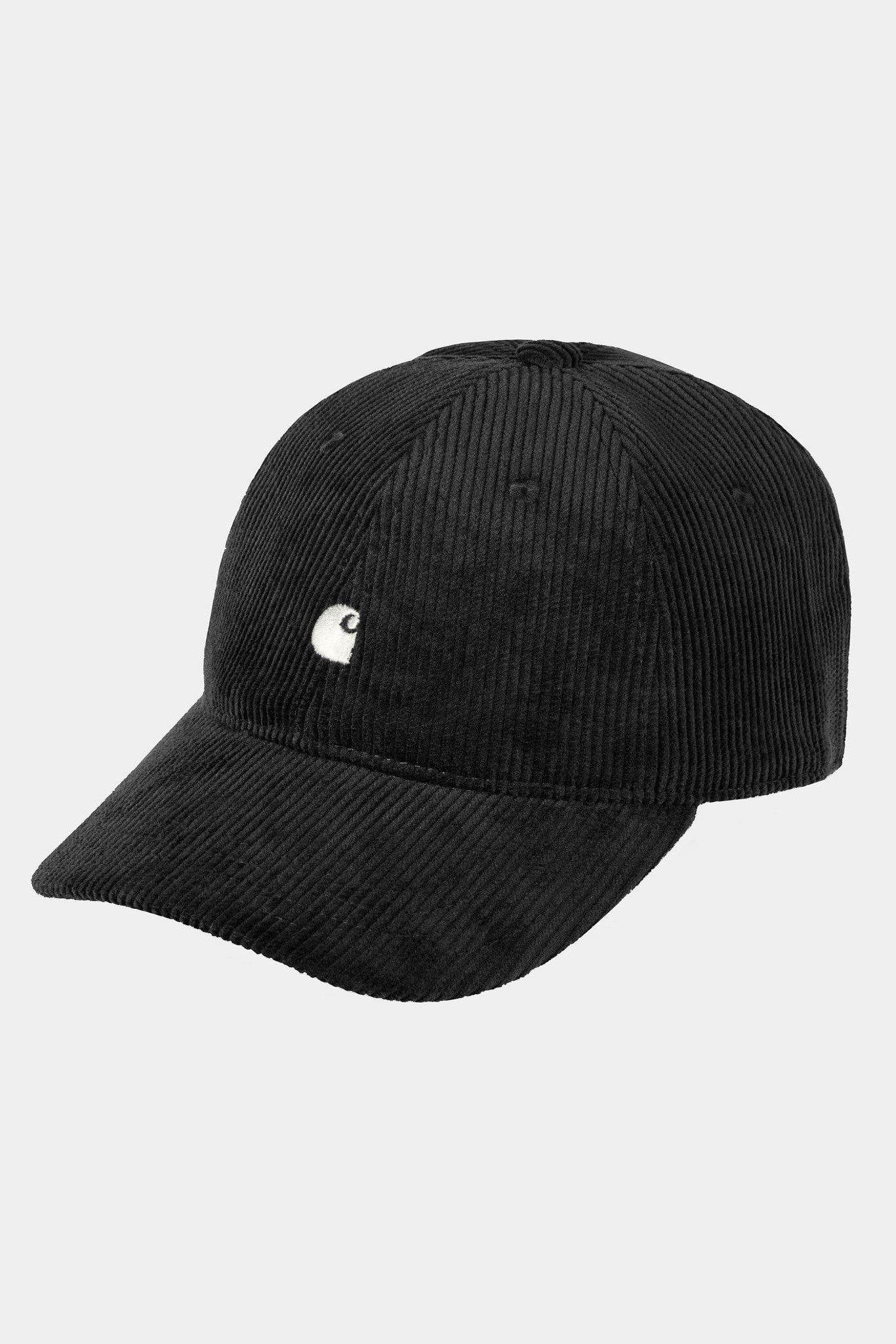 CARHARTT WIP - Harlem Cap - Black Wax - BACKYARD