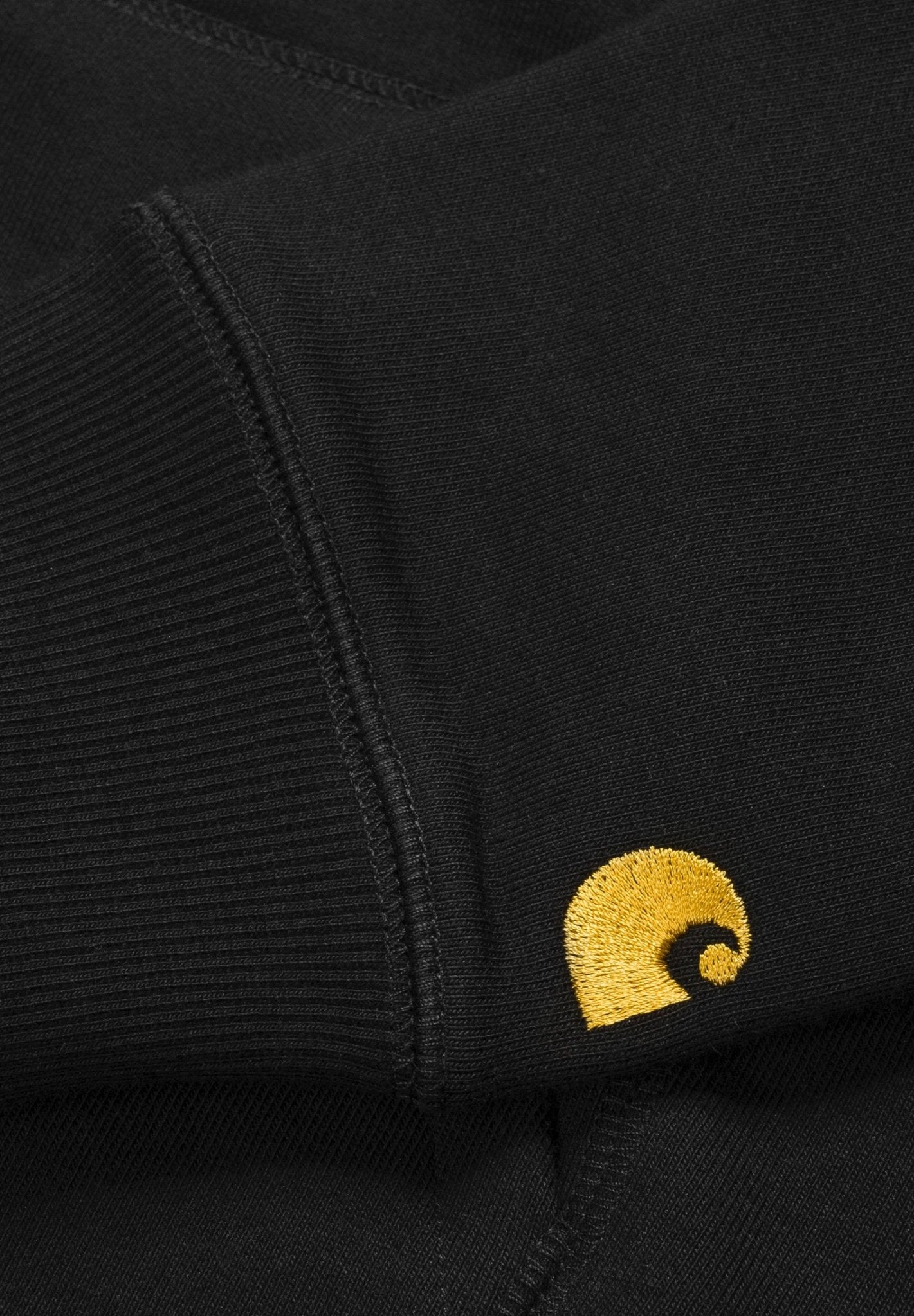 CARHARTT WIP - Hooded Chase Jacket - Black Gold - BACKYARD