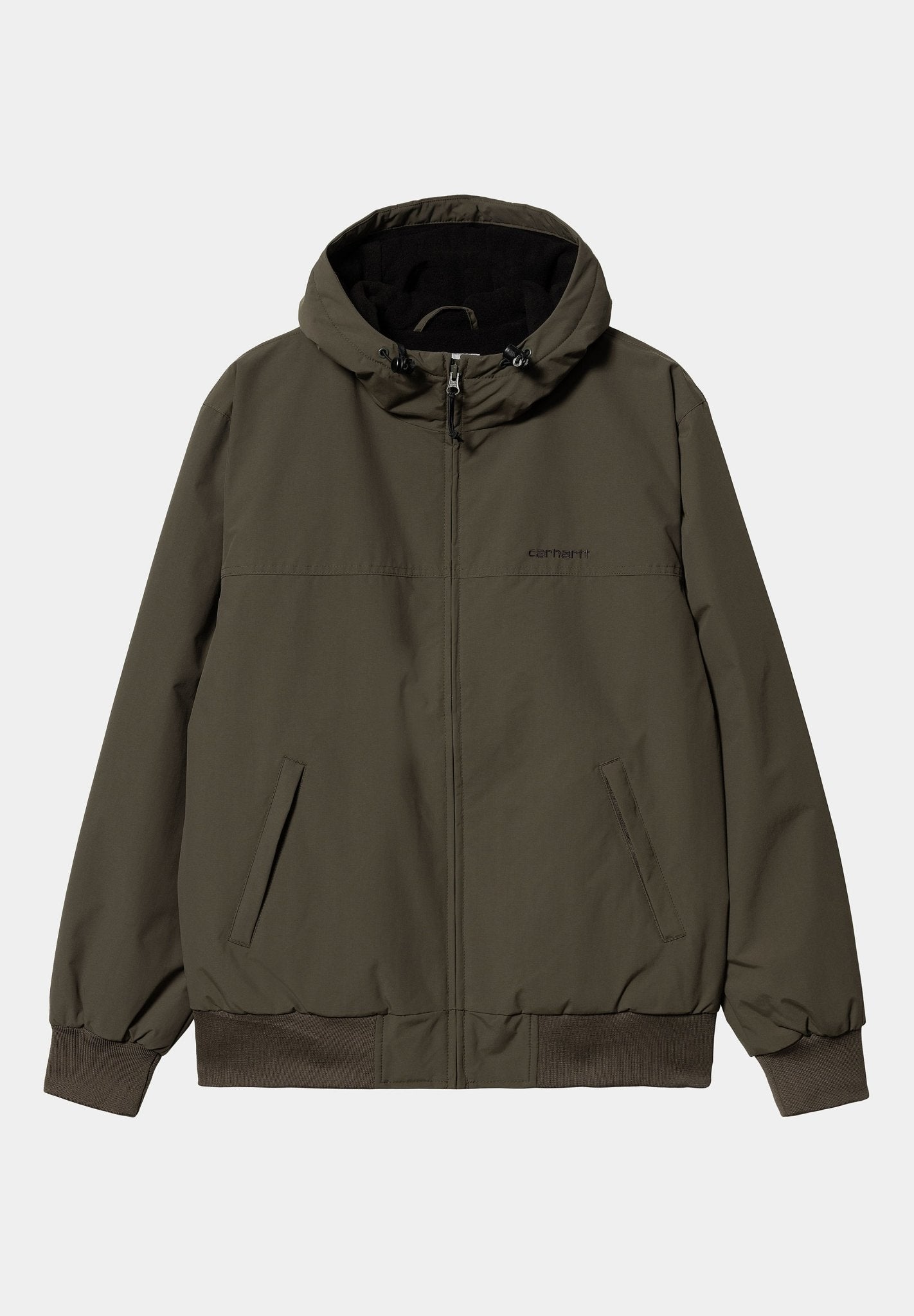 CARHARTT WIP - Hooded Sail Jacket Lined - Cypress Black - BACKYARD
