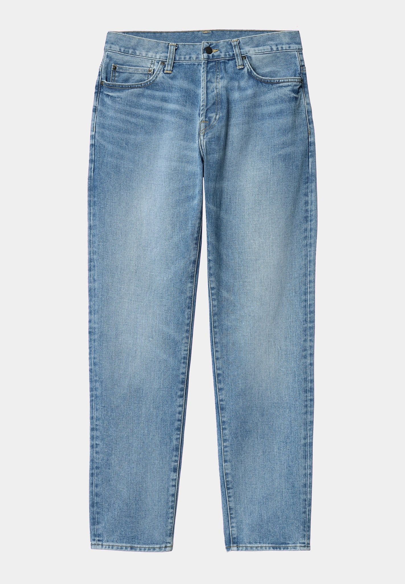 CARHARTT WIP - Klondike Pant - Blue Light Used Wash - BACKYARD