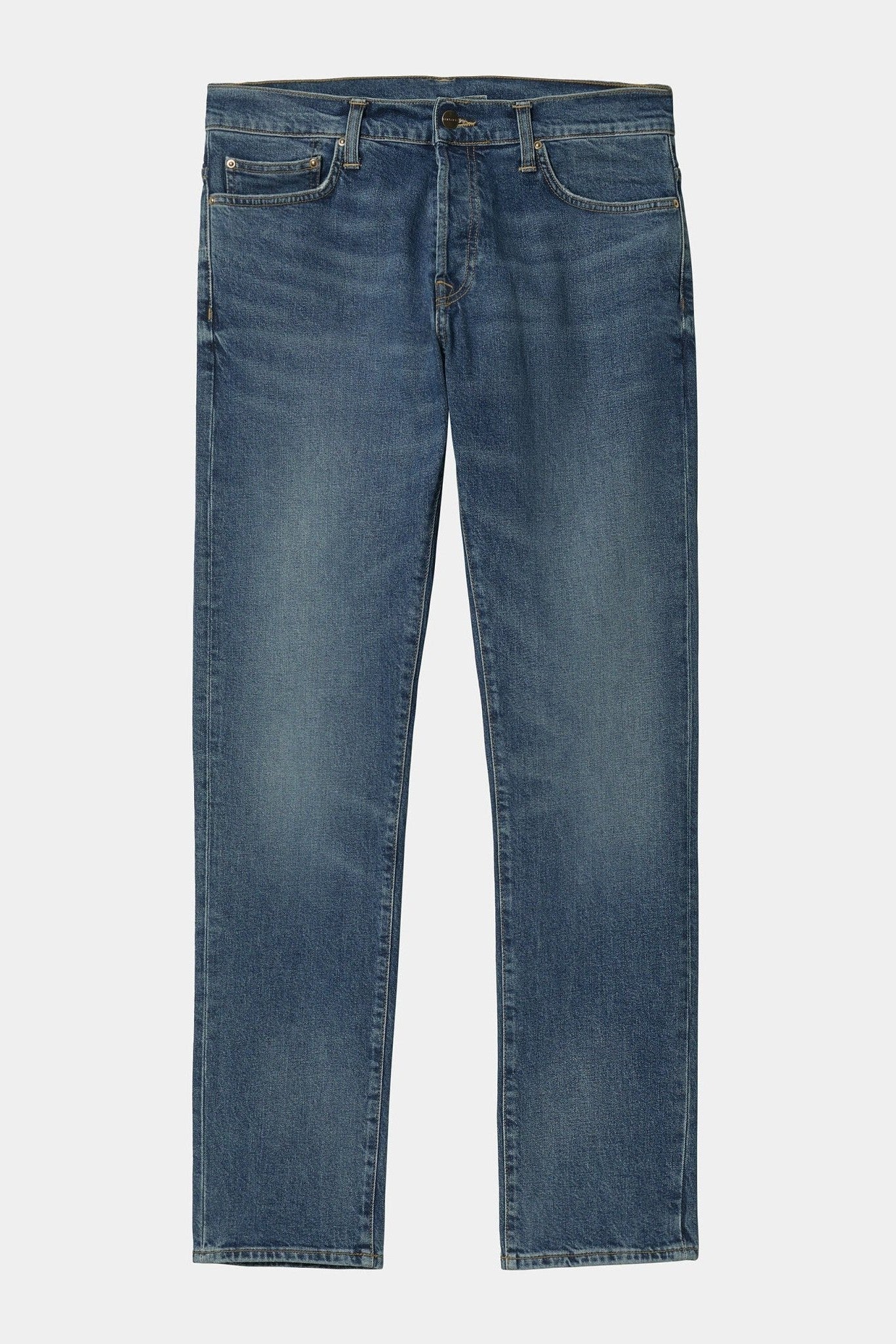 CARHARTT WIP - Klondike Pant - Blue Mid Used Wash - BACKYARD