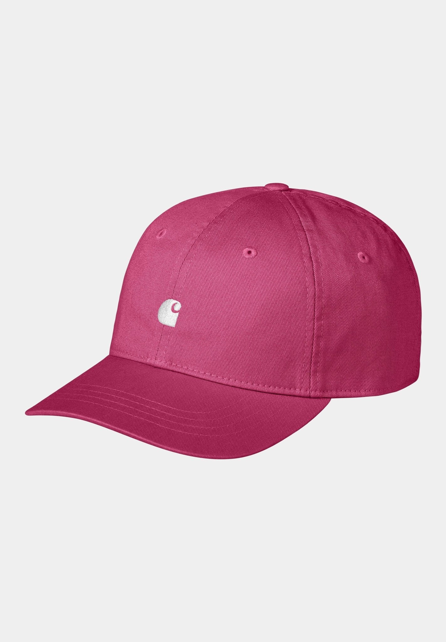 CARHARTT WIP - Madison Logo Cap - Magenta White - BACKYARD